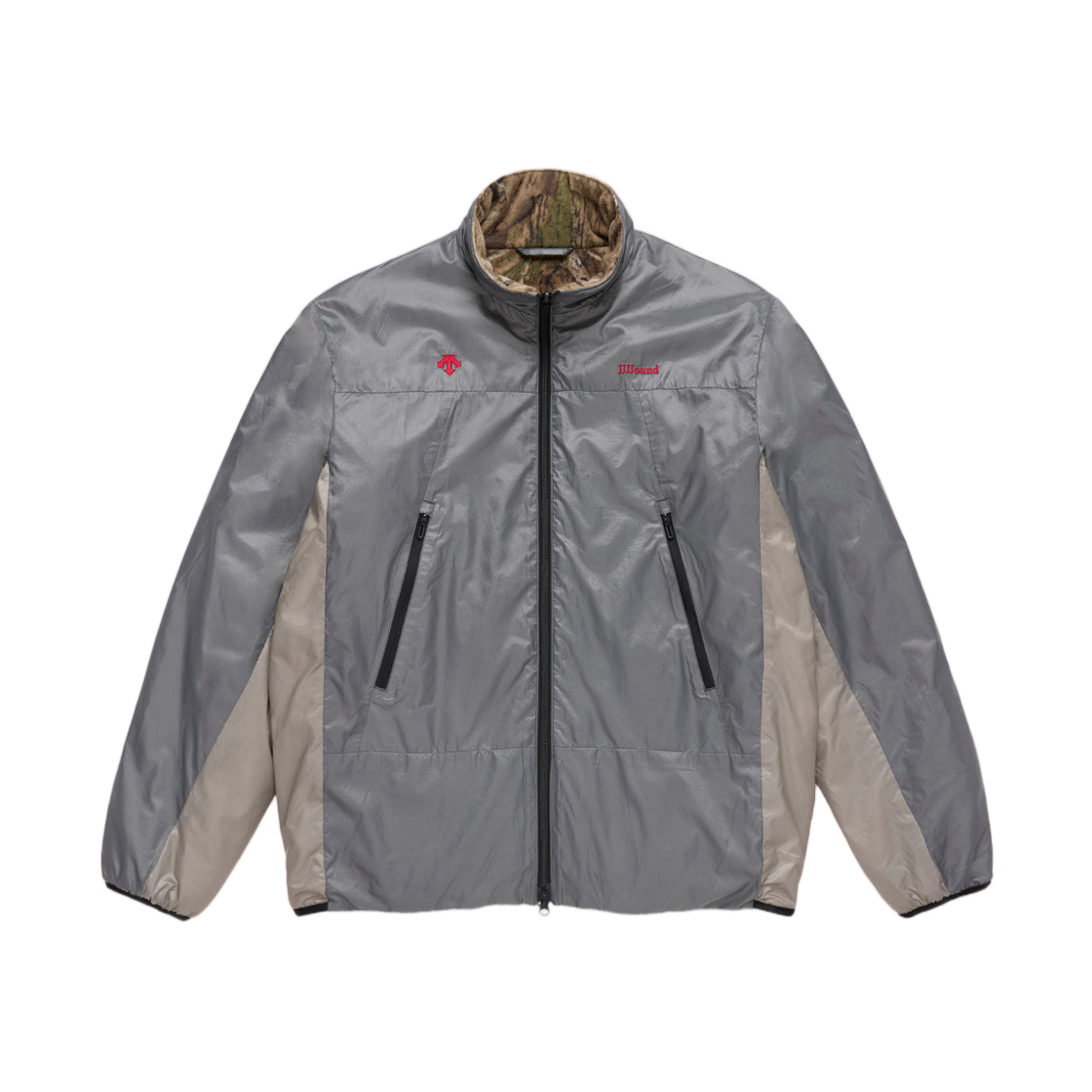 - Descente Allterrain x JJJJound Reversible Jacket Charcoal Taupe