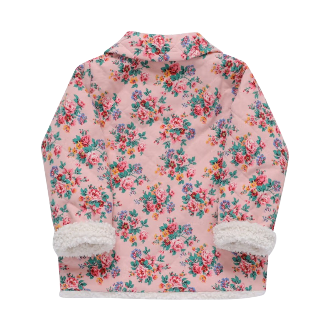 (키즈) 루이스 미샤 데릴라 플로럴 코트 핑크((Kids) Louise Misha Dalila Floral Coat Pink) - 2
