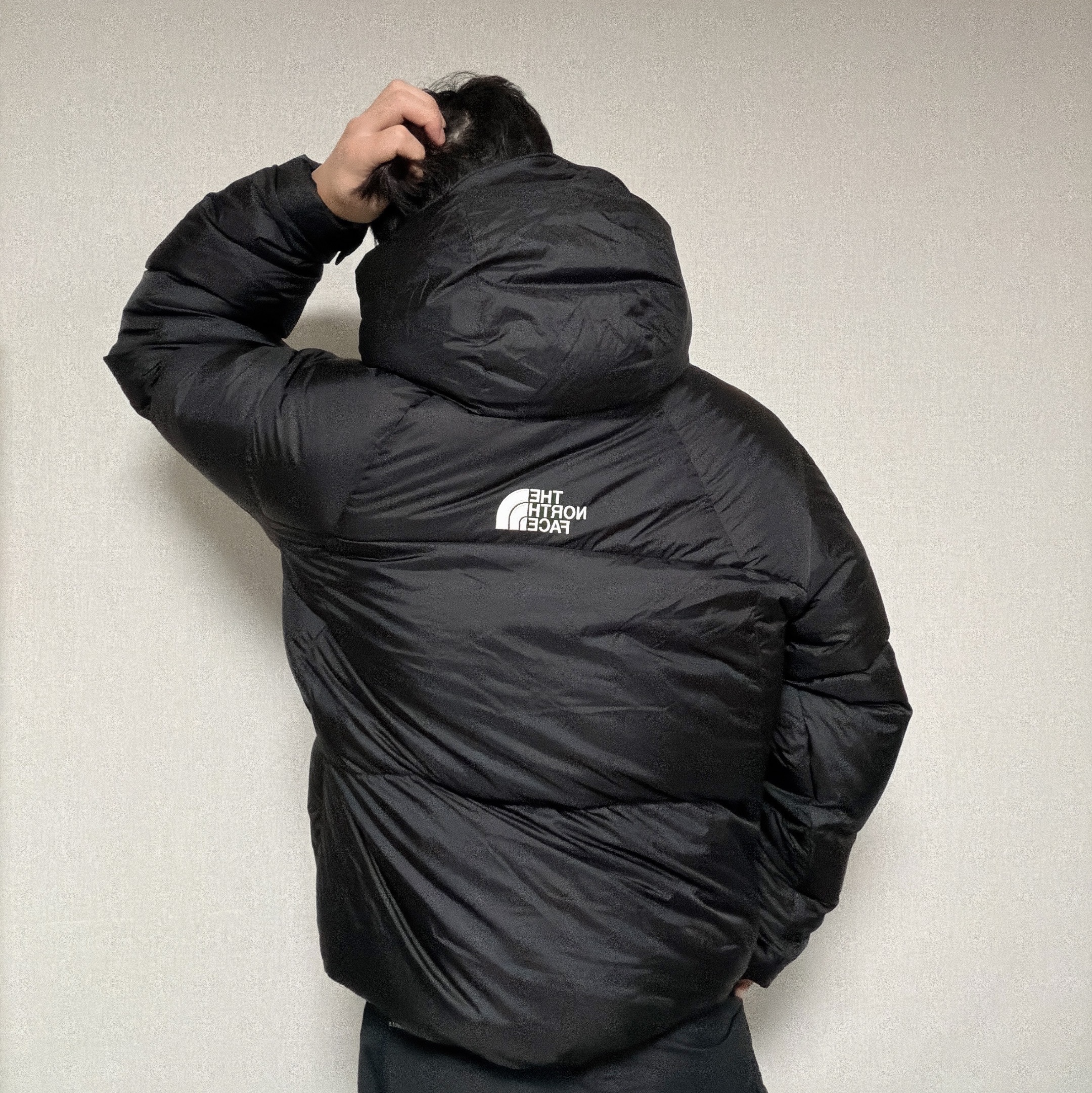 The North Face White Label Project Down Jacket RDS Black - 25FW 착용 스타일 - 3