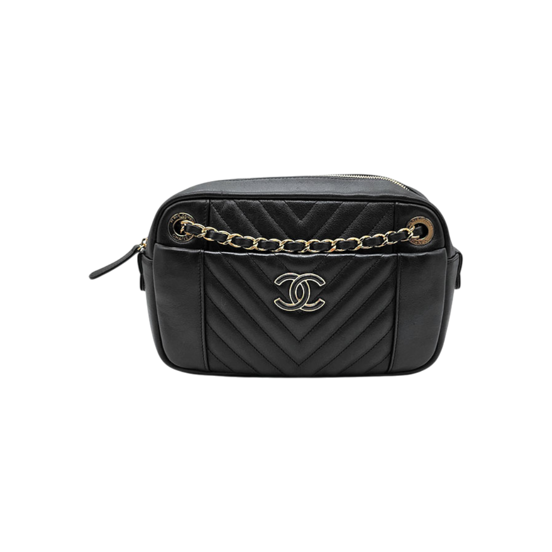 샤넬 쉐브론 체인 카메라백 L175800(Chanel Chevron Chain Camera Bag L175800) - 1