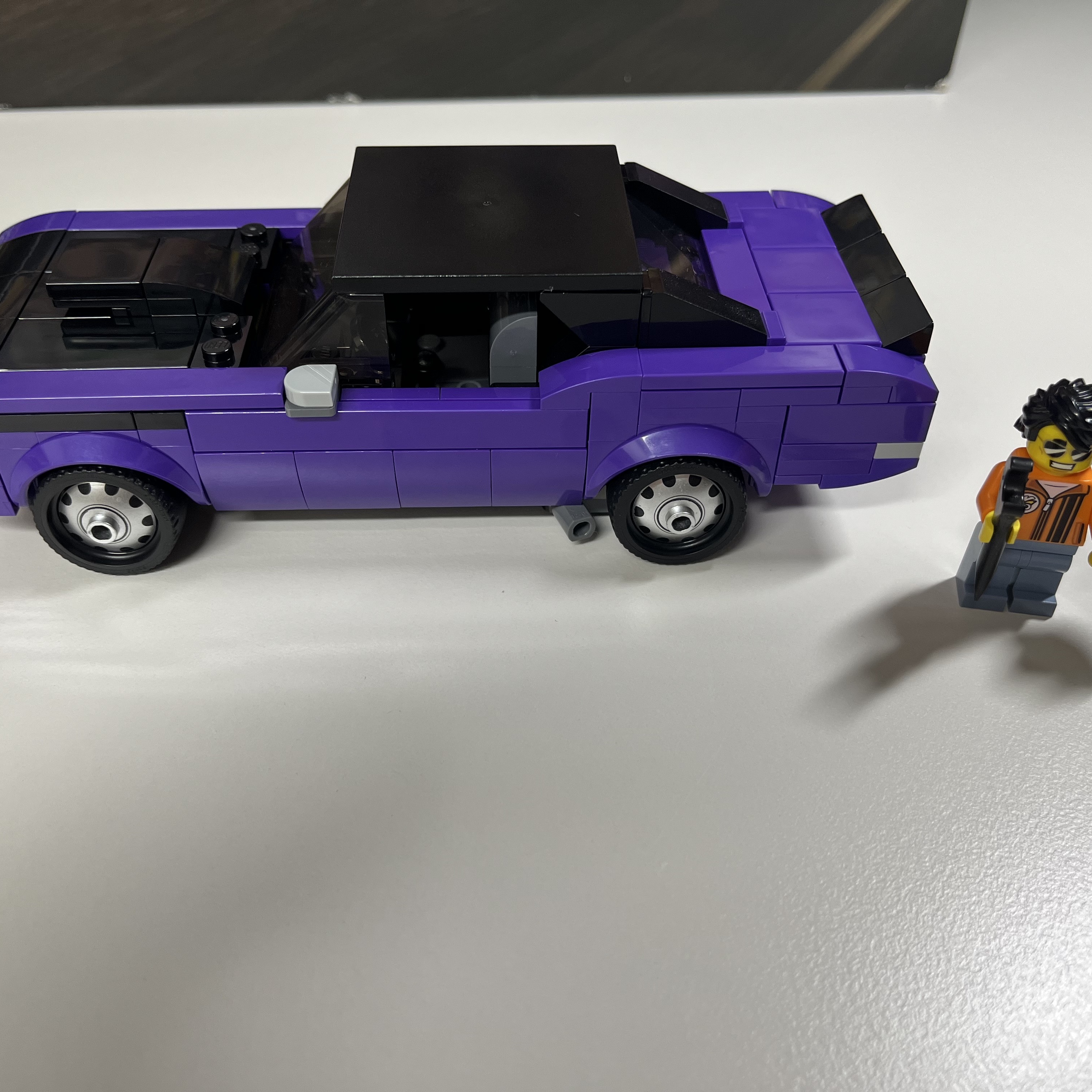 Lego Mopar Dodge//SRT Top Fuel Dragster and 1970 Dodge Challenger T/A 착용 스타일 - 6