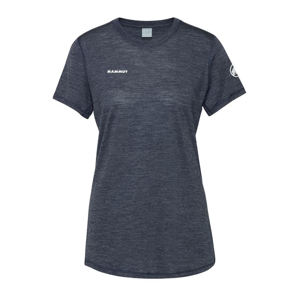 M21E6TR006 MAMMUT Tree Wool FL T-Shirt AF Women Navy