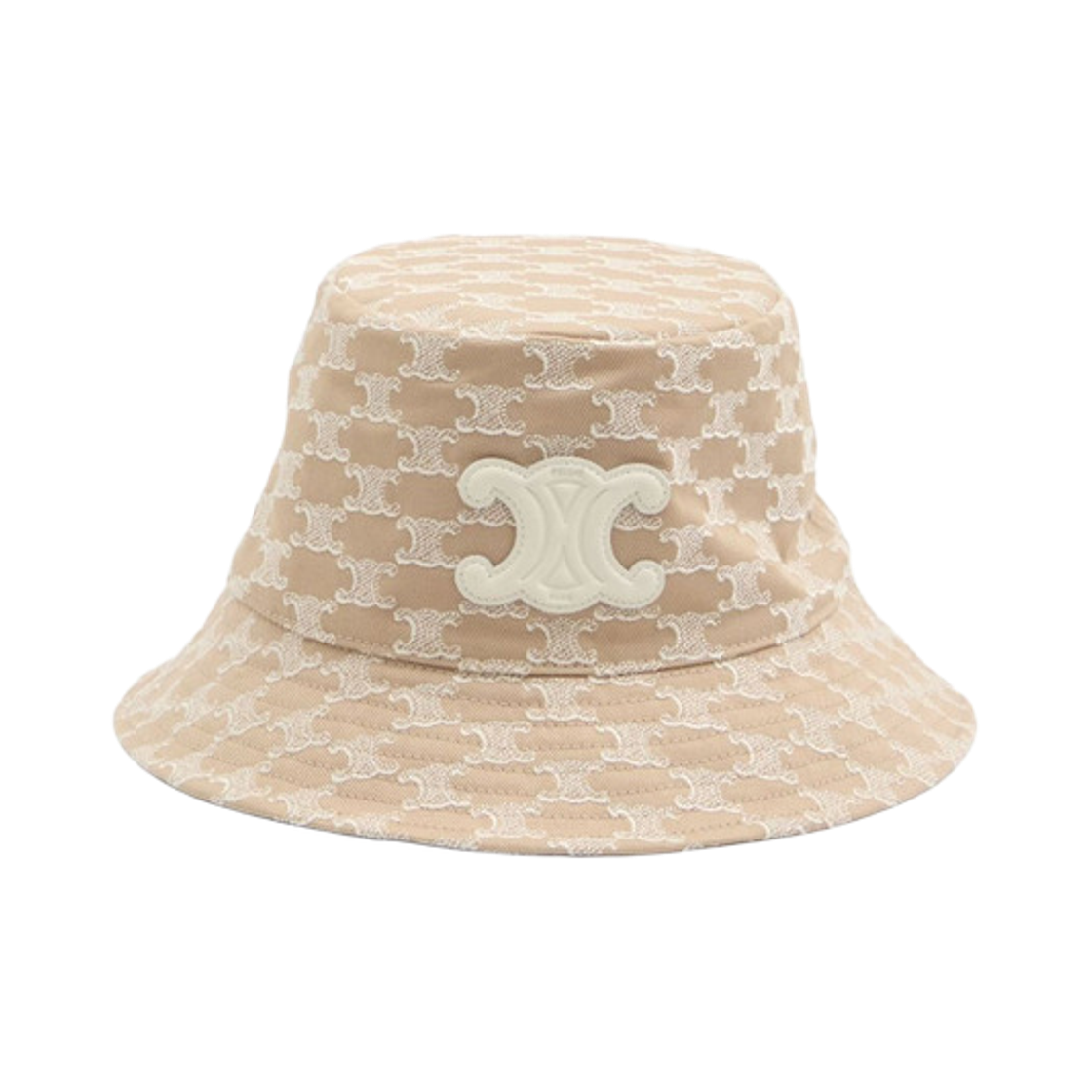 (W) 셀린느 트리옹프 버킷햇 핑크((W) Celine Triomphe Bucket Hat Pink) - 1
