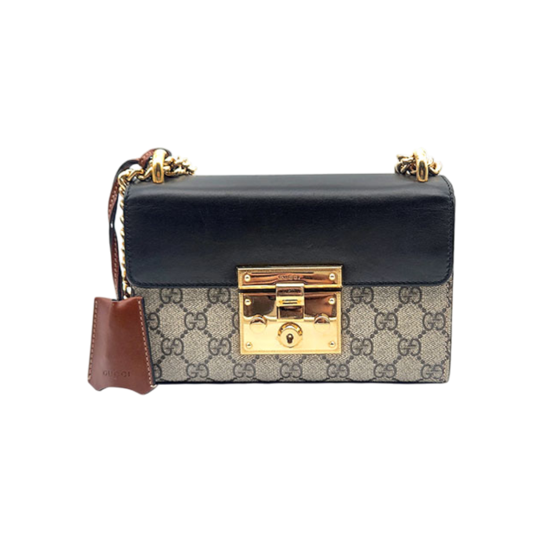 ITKSOMFPB75N Gucci Supreme Padlock Small Shoulder Bag (409487) L251127