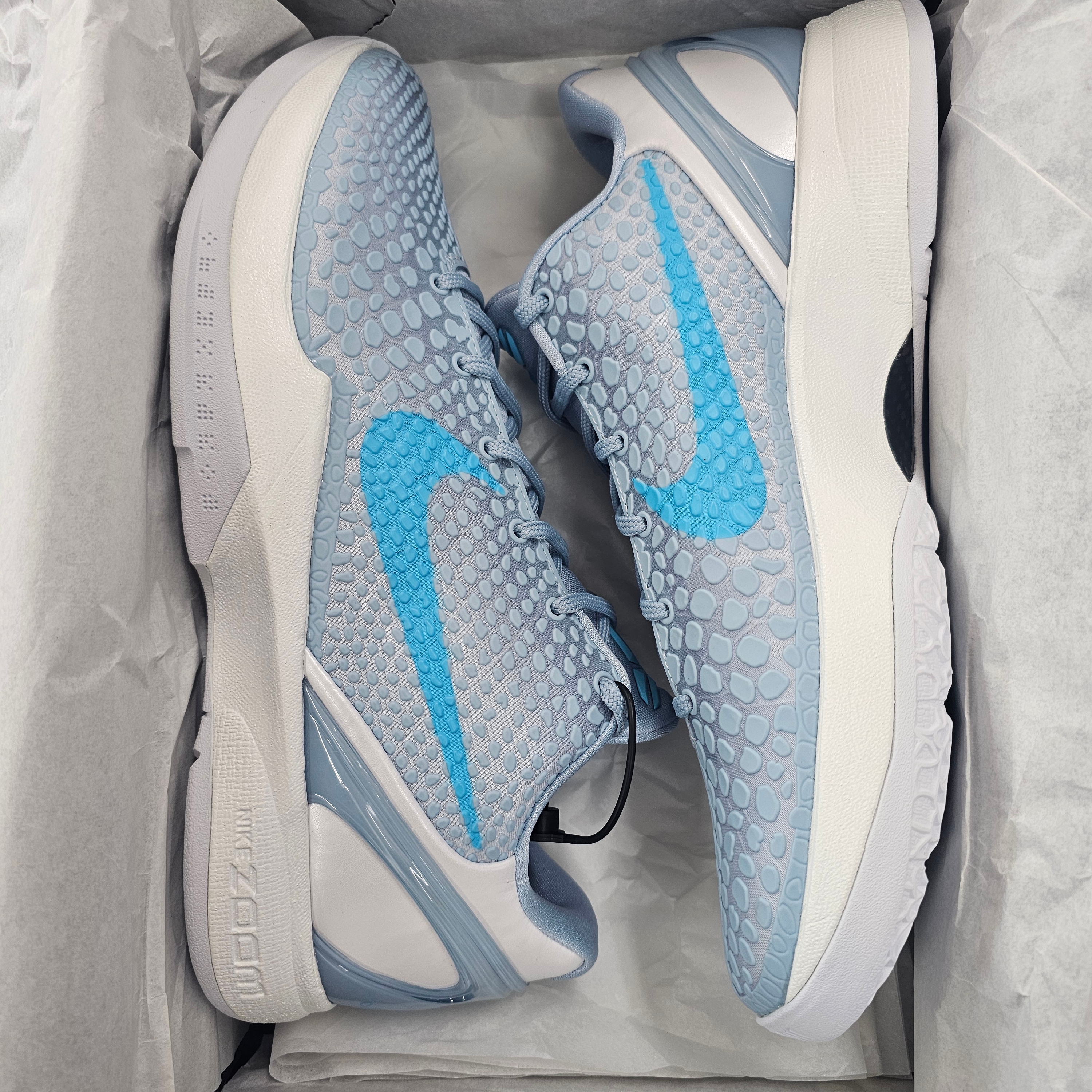 Nike Kobe 6 Protro Light Armory Blue White 착용 스타일
