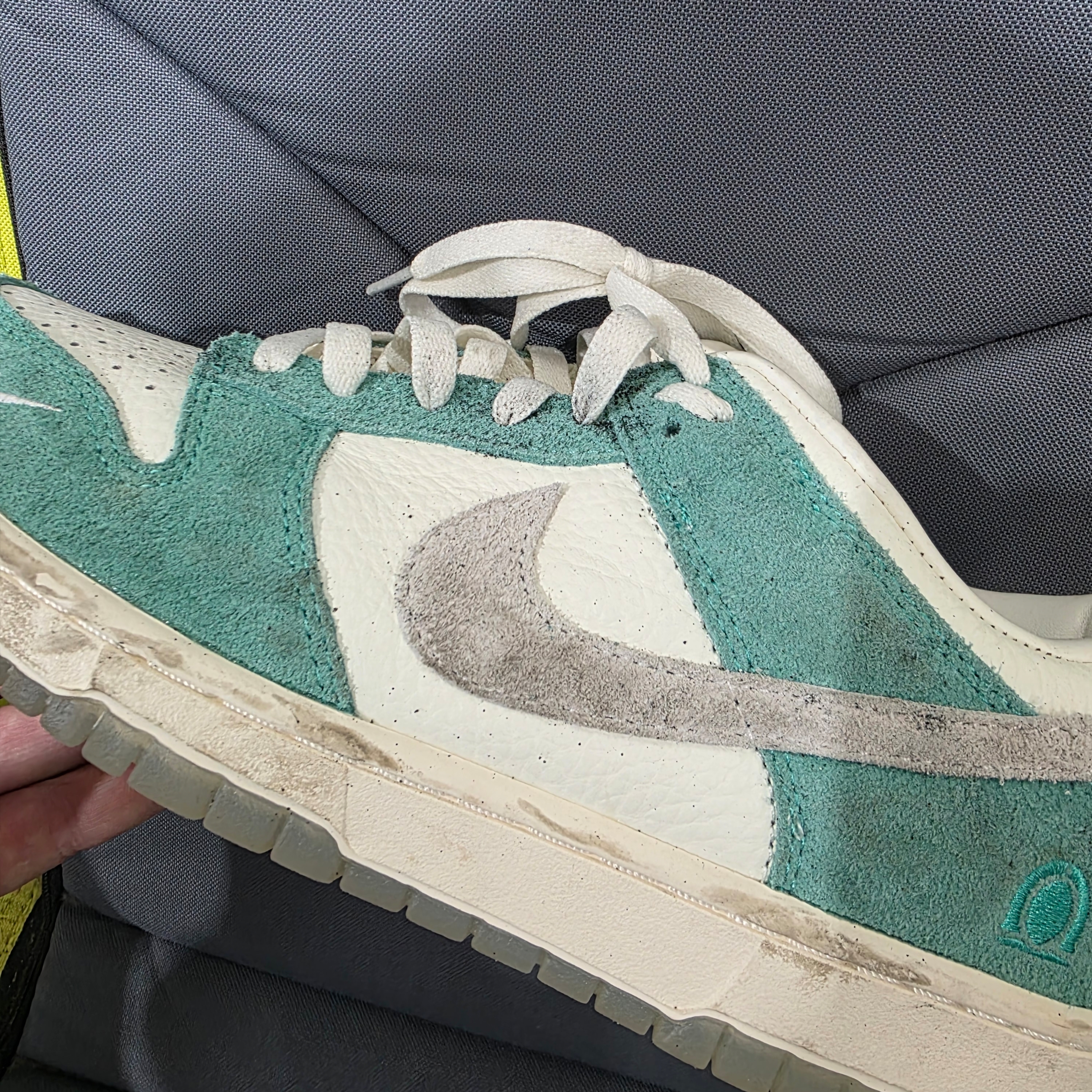 Nike x Kasina Dunk Low Road Sign - Kasina Exclusive 착용 스타일