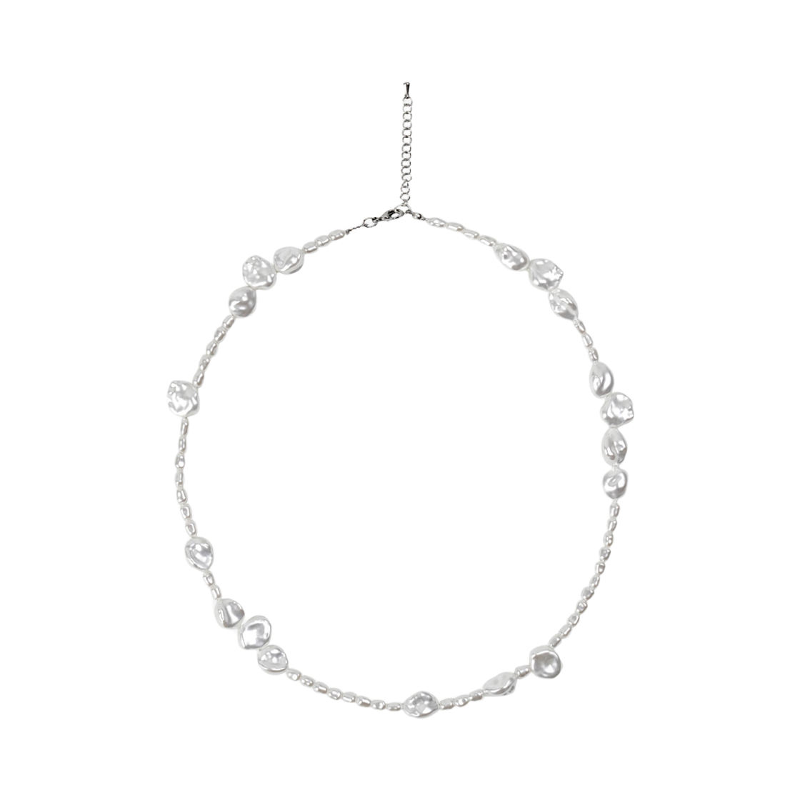 ACC 003 TAS Fake White Pearl Necklace