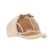 Supreme Shearling Lined Earflap Cap Tan - 25FW