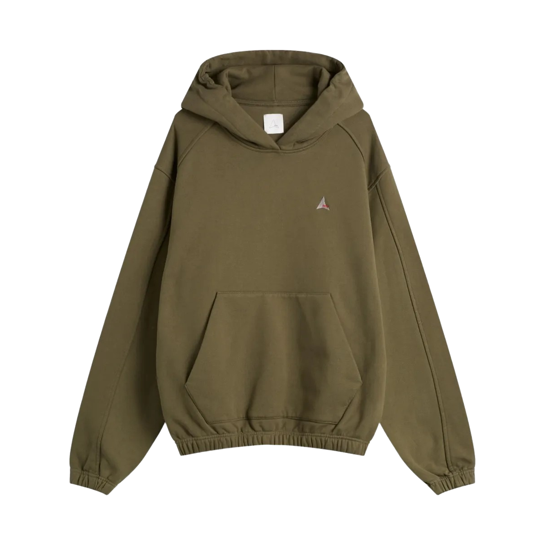 로아 로고 490gsm 후드 올리브(ROA Logo 490gsm Hoodie Olive)