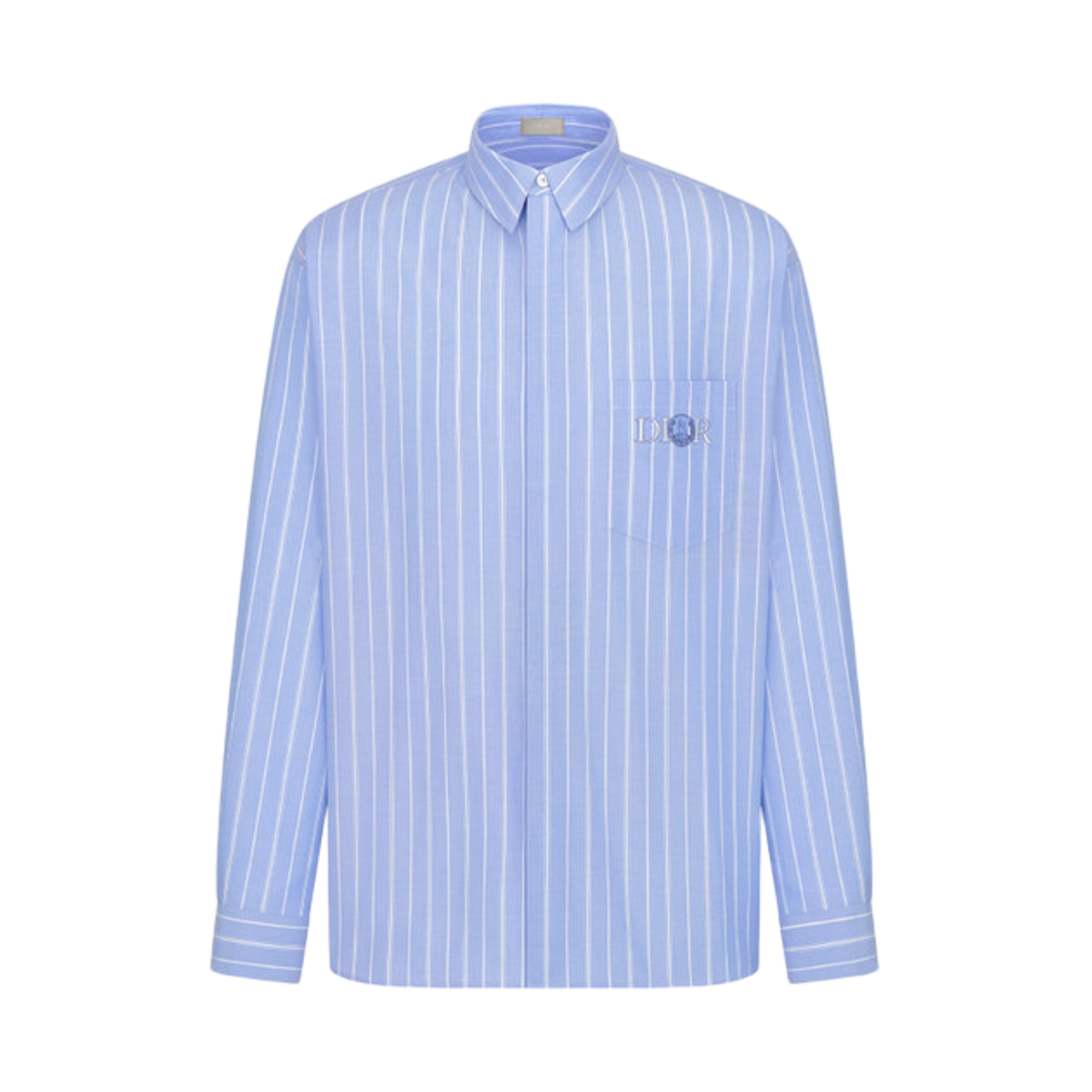 583C559A3006-C585 Dior x Hylton Nel Oversized Shirt Blue