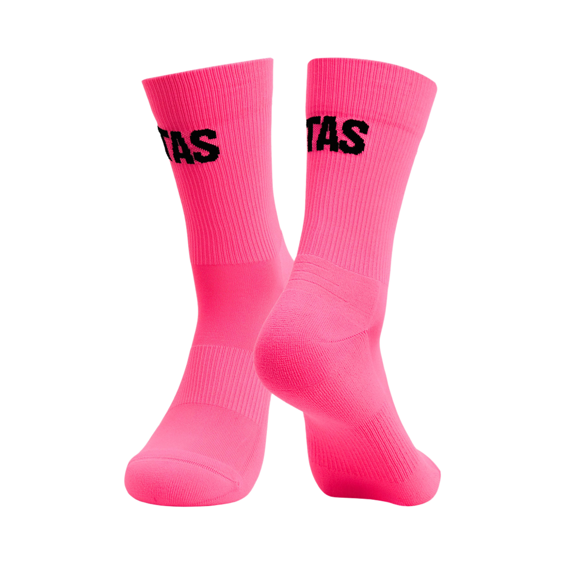 타스 생텀 로고 나일론 러닝 삭스 핑크(TAS Sanctum Logo Nylon Socks Pink)