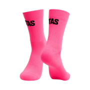 THE ATHER SANCTUARY Sanctum Logo Nylon Socks Pink