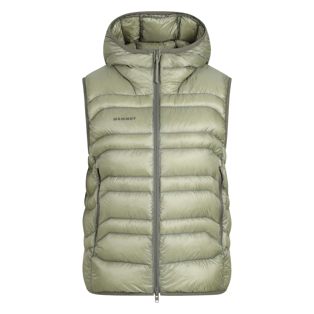 마무트 루프틱 인슐레이션 후디드 베스트 여성 카키(MAMMUT Luftig IN Hooded Vest Women Khaki) - 1