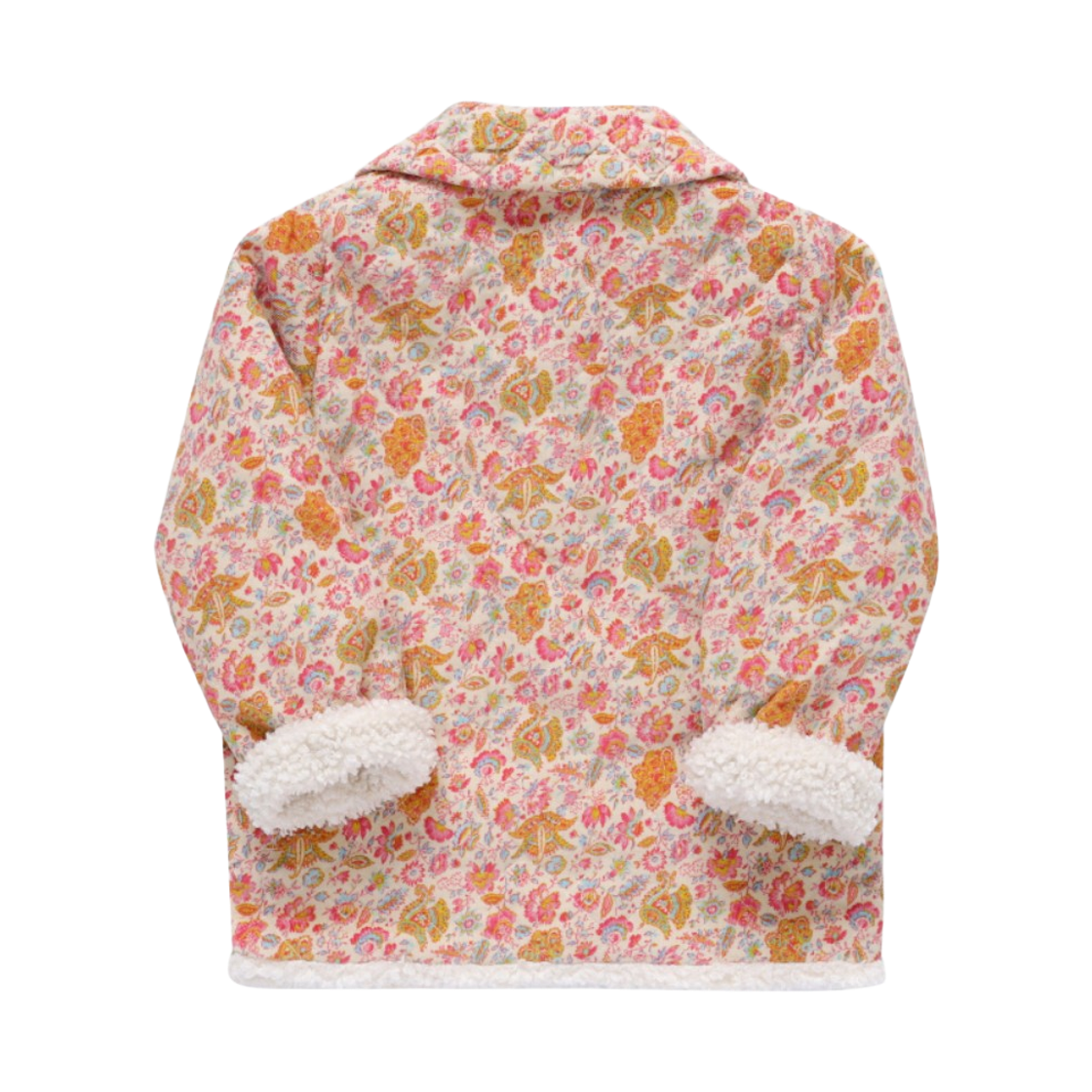 (키즈) 루이스 미샤 데릴라 플로럴 코트 핑크((Kids) Louise Misha Dalila Floral Coat Pink) - 2