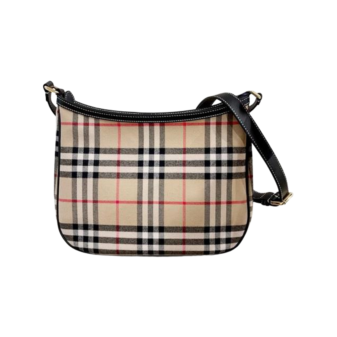 8111415 Burberry Vintage Check Crossbody Bag Archive Beige