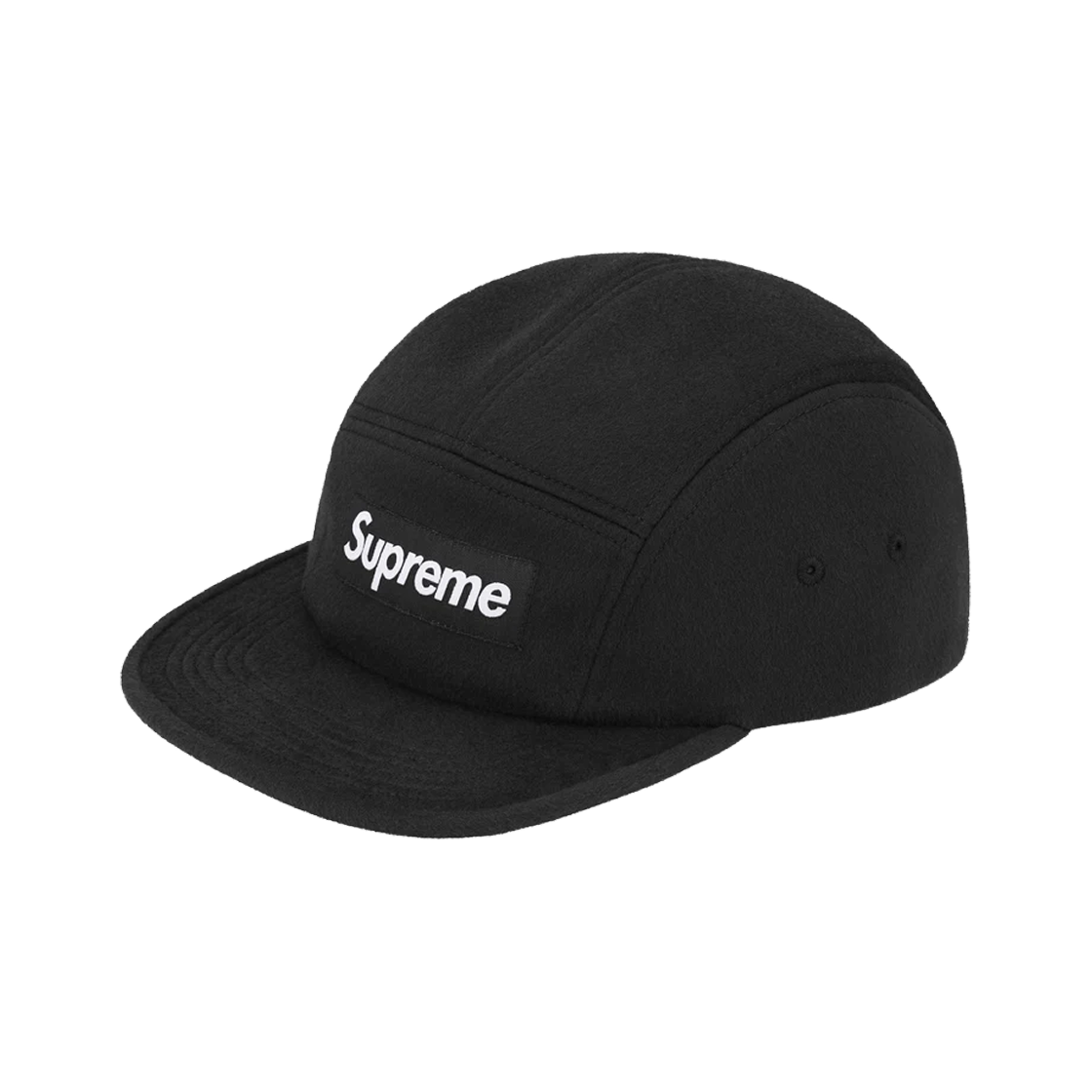 - Supreme Wool Camp Cap Black - 25FW