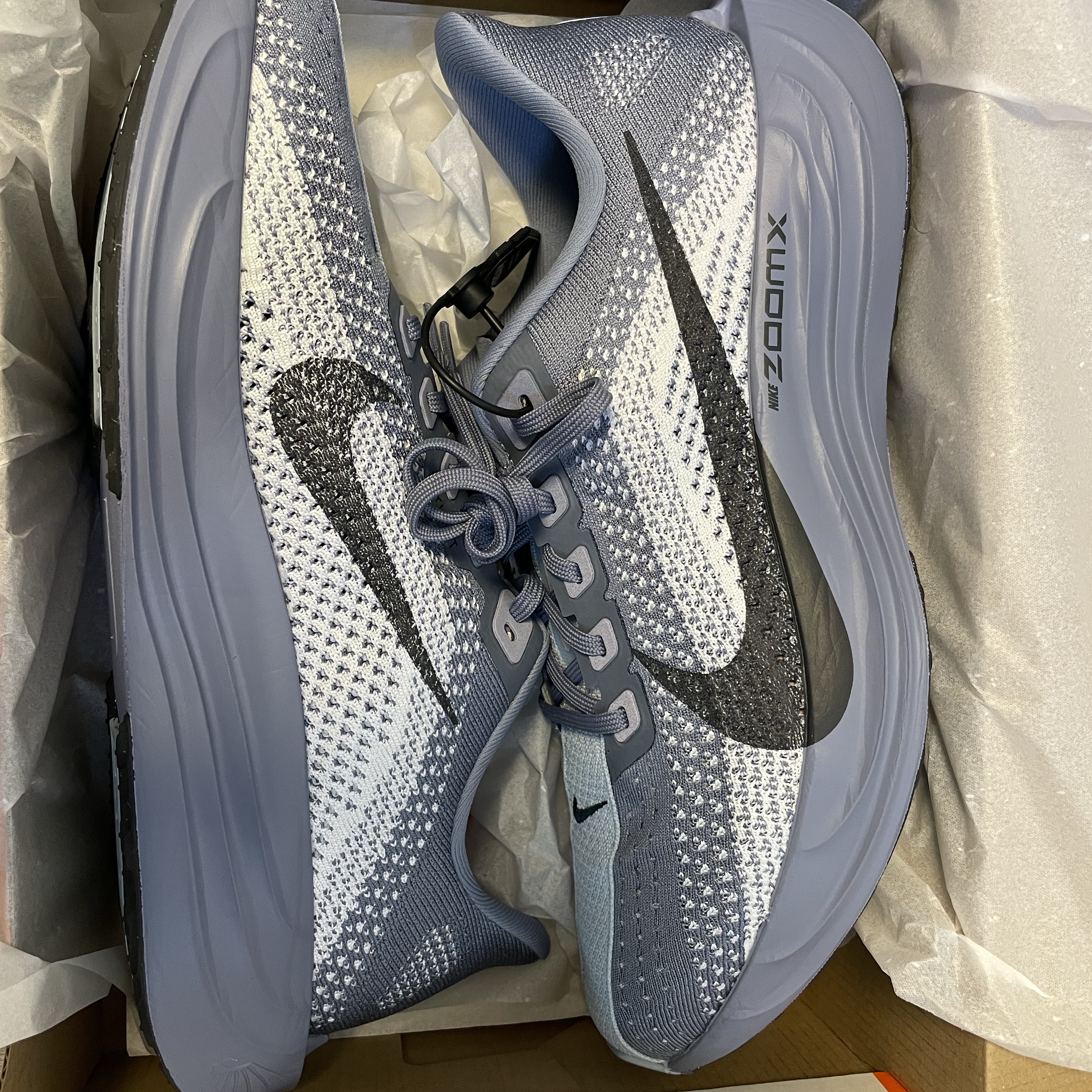Nike Pegasus Plus Ashen Slate White 착용 스타일 - 1