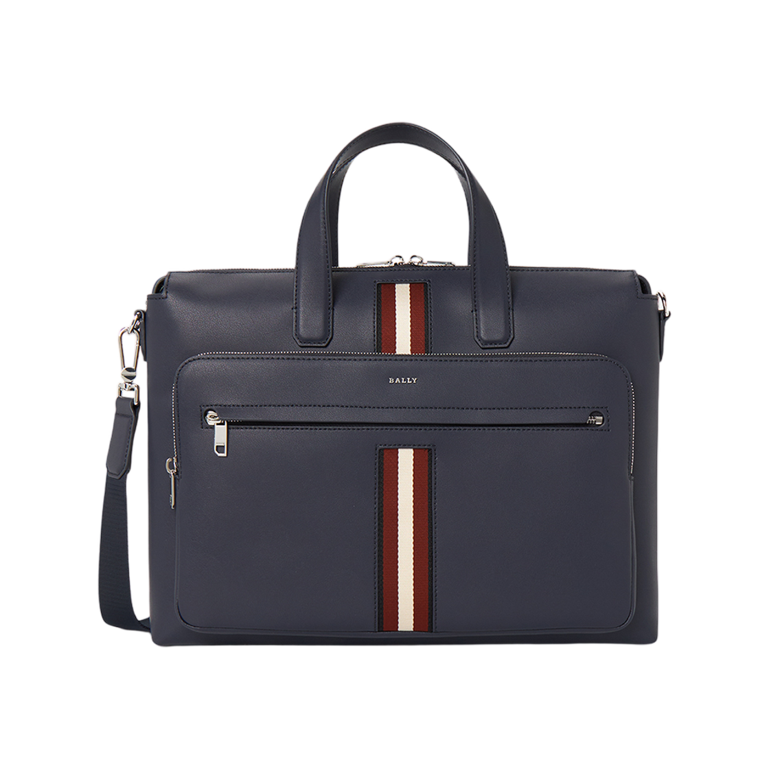 6307864 Bally Briefcase Navy