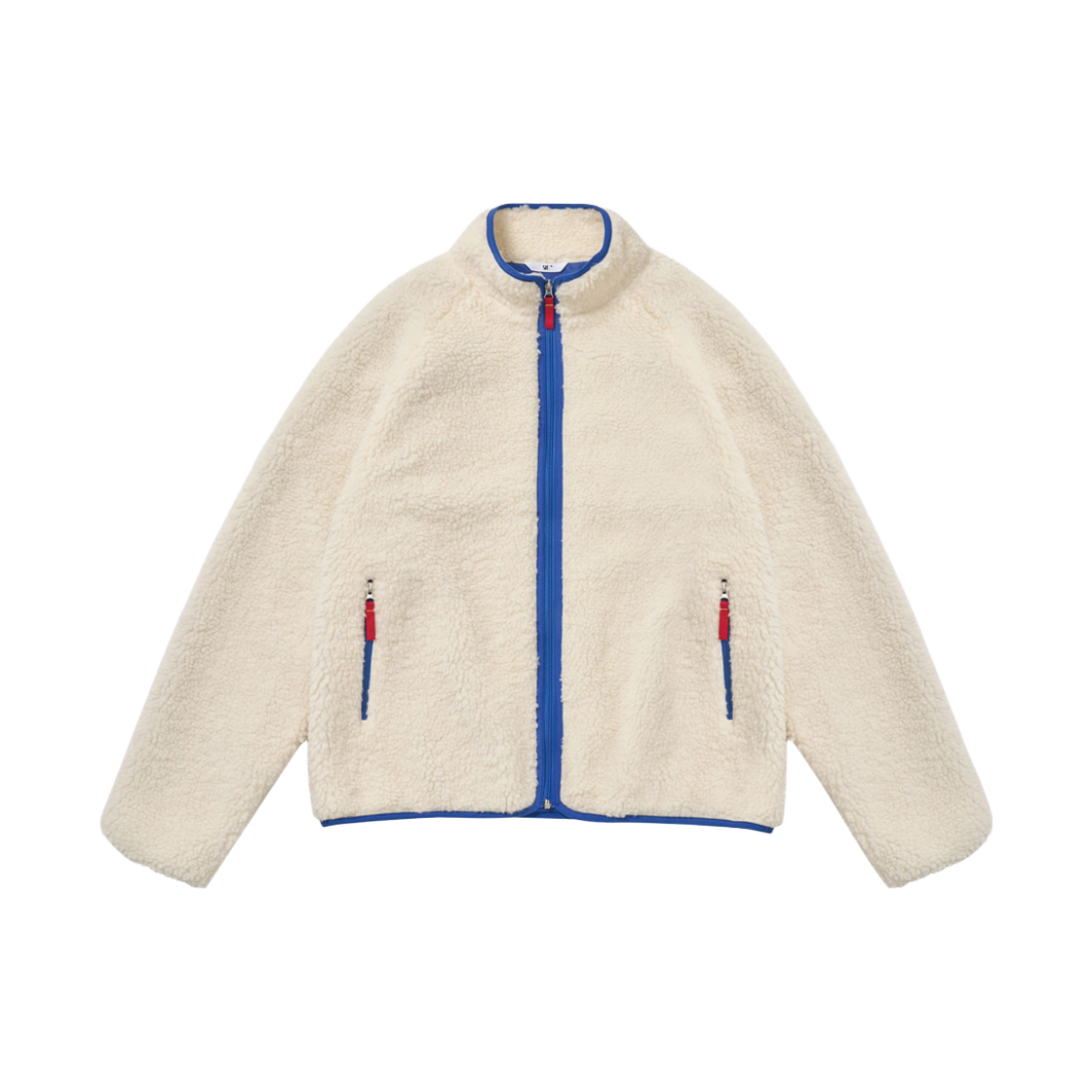 에스티유 플리스 집업 자켓 인 아이보리(STU Fleece Zip-Up Jacket In Ivory)
