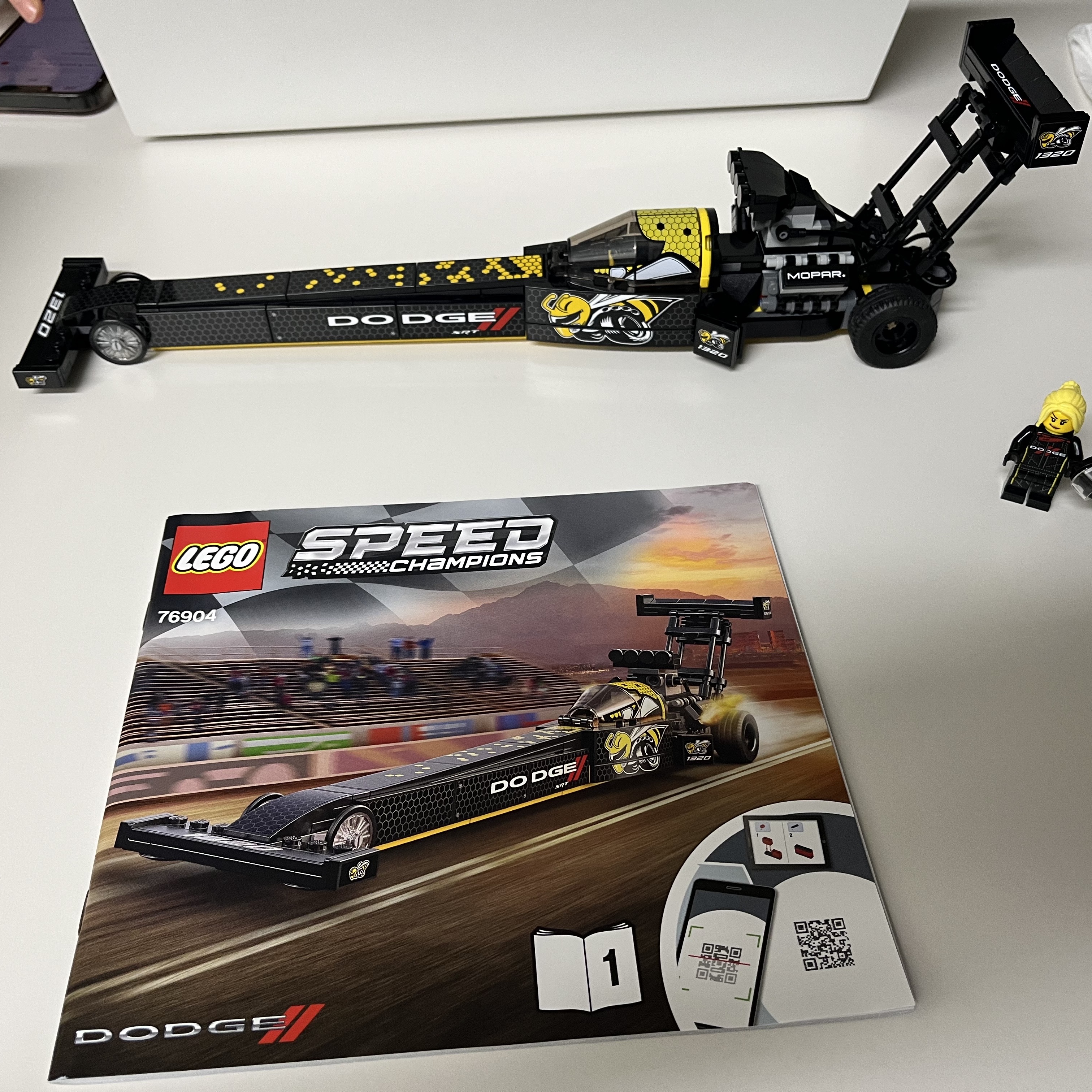 Lego Mopar Dodge//SRT Top Fuel Dragster and 1970 Dodge Challenger T/A 착용 스타일 - 2