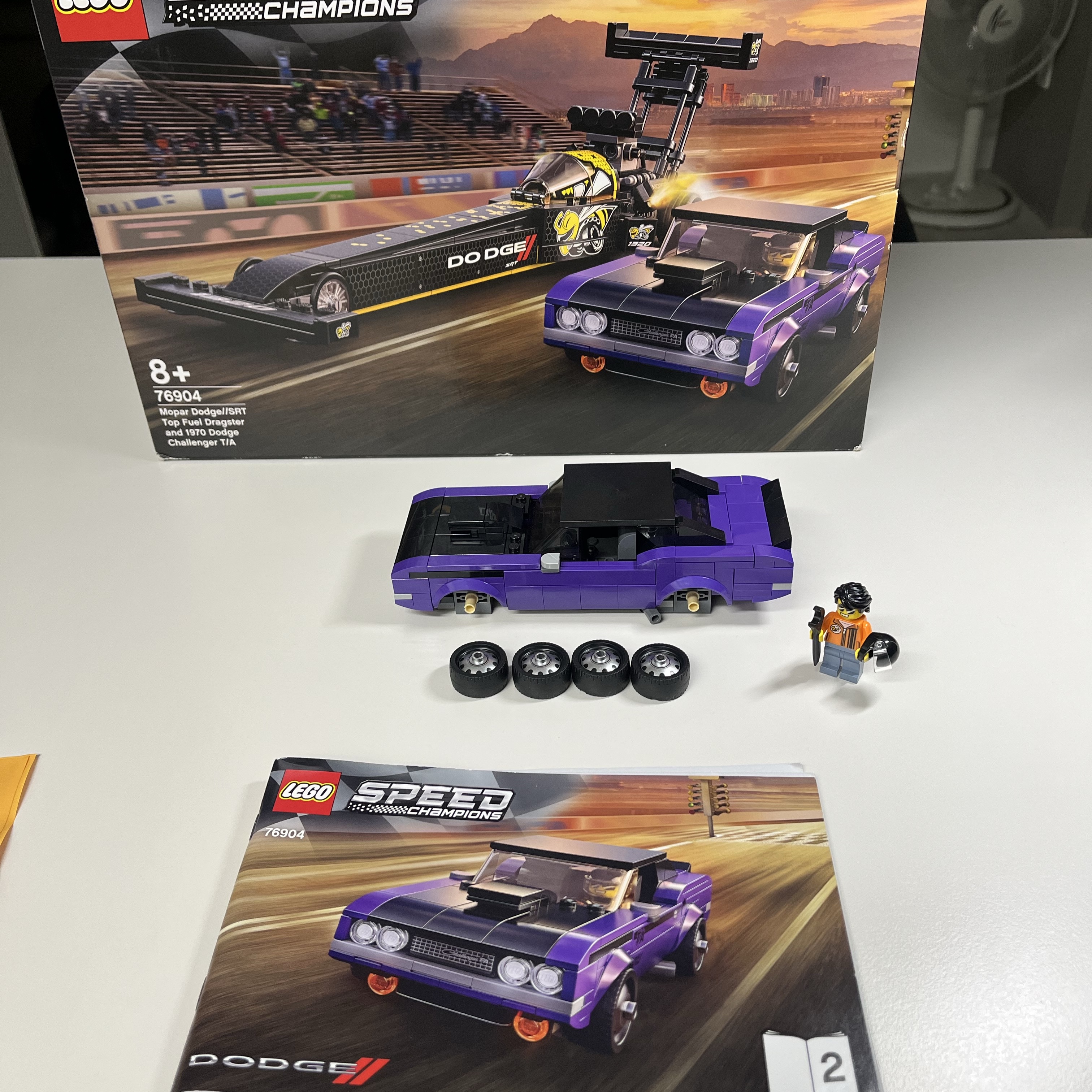 Lego Mopar Dodge//SRT Top Fuel Dragster and 1970 Dodge Challenger T/A 착용 스타일 - 5