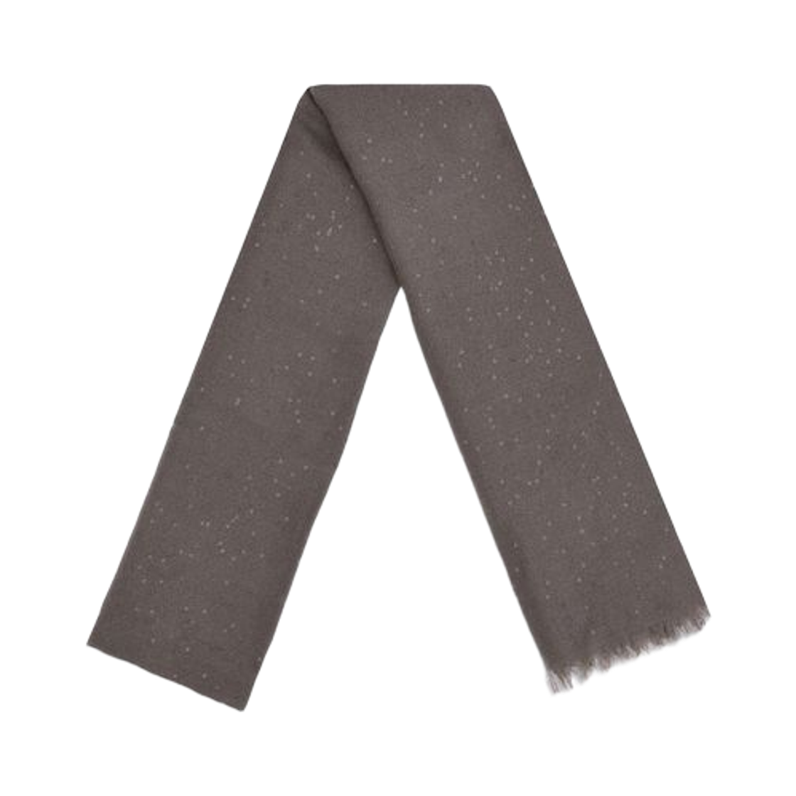 MSC915029-C9447 Brunello Cucinelli Silk Scarf Grey