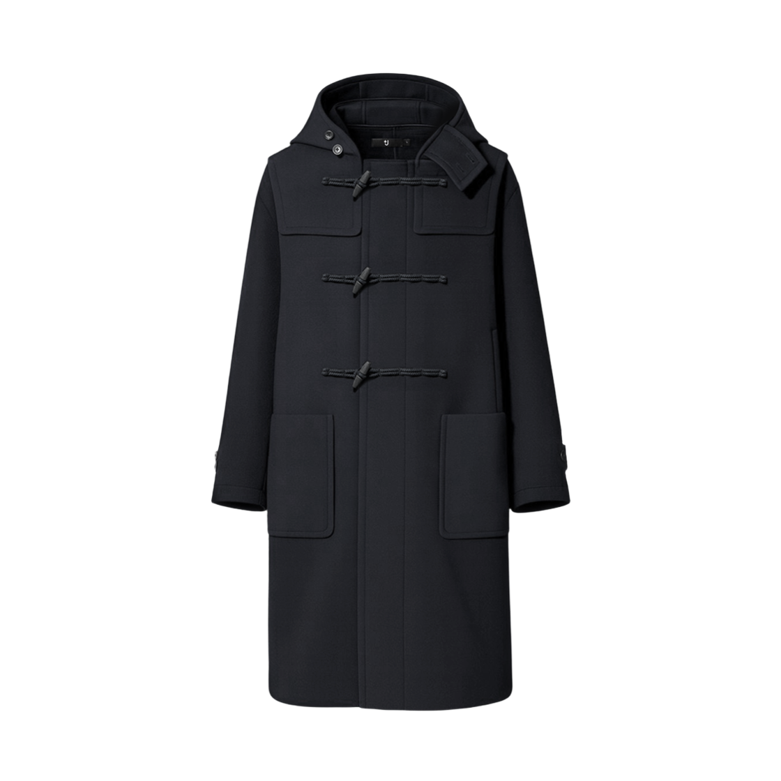 유니클로 +J 울 오버사이즈 더플 코트 블랙(Uniqlo +J Wool OverSized Duffle Coat Black)