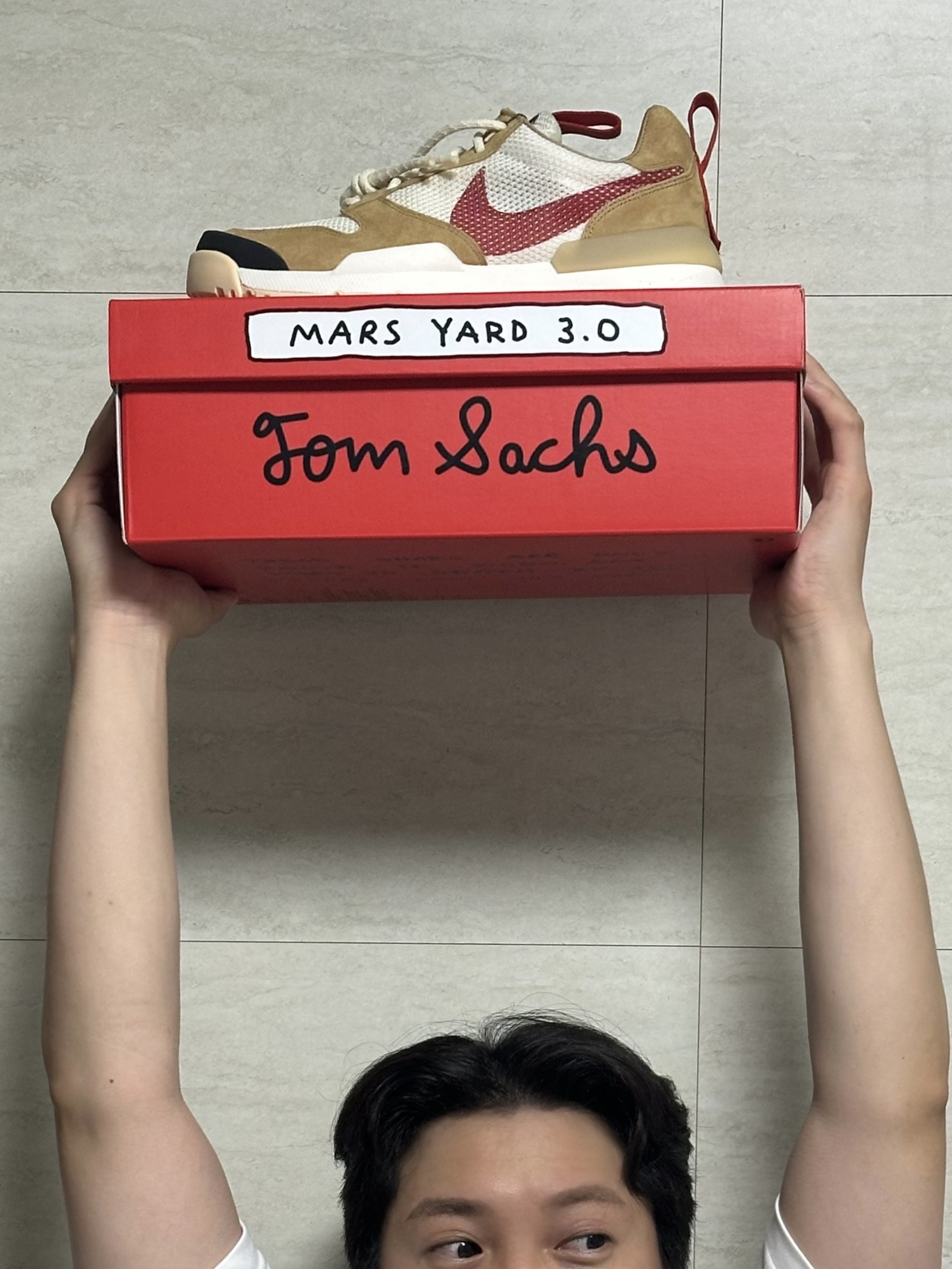 Nike x Tom Sachs Mars Yard Shoe 3.0 Space Camp 착용 스타일
