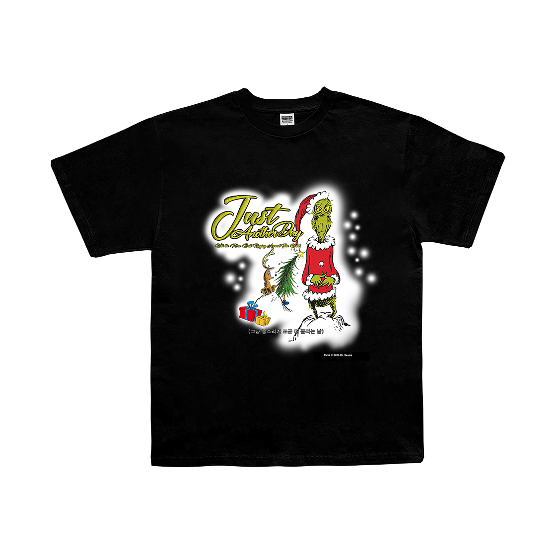 [KREAM 단독] 김씨네과일 X 그린치 그린치 무드 티셔츠([KREAM 단독] Kim's Fruits X Grinch Grinch Mood Tee)