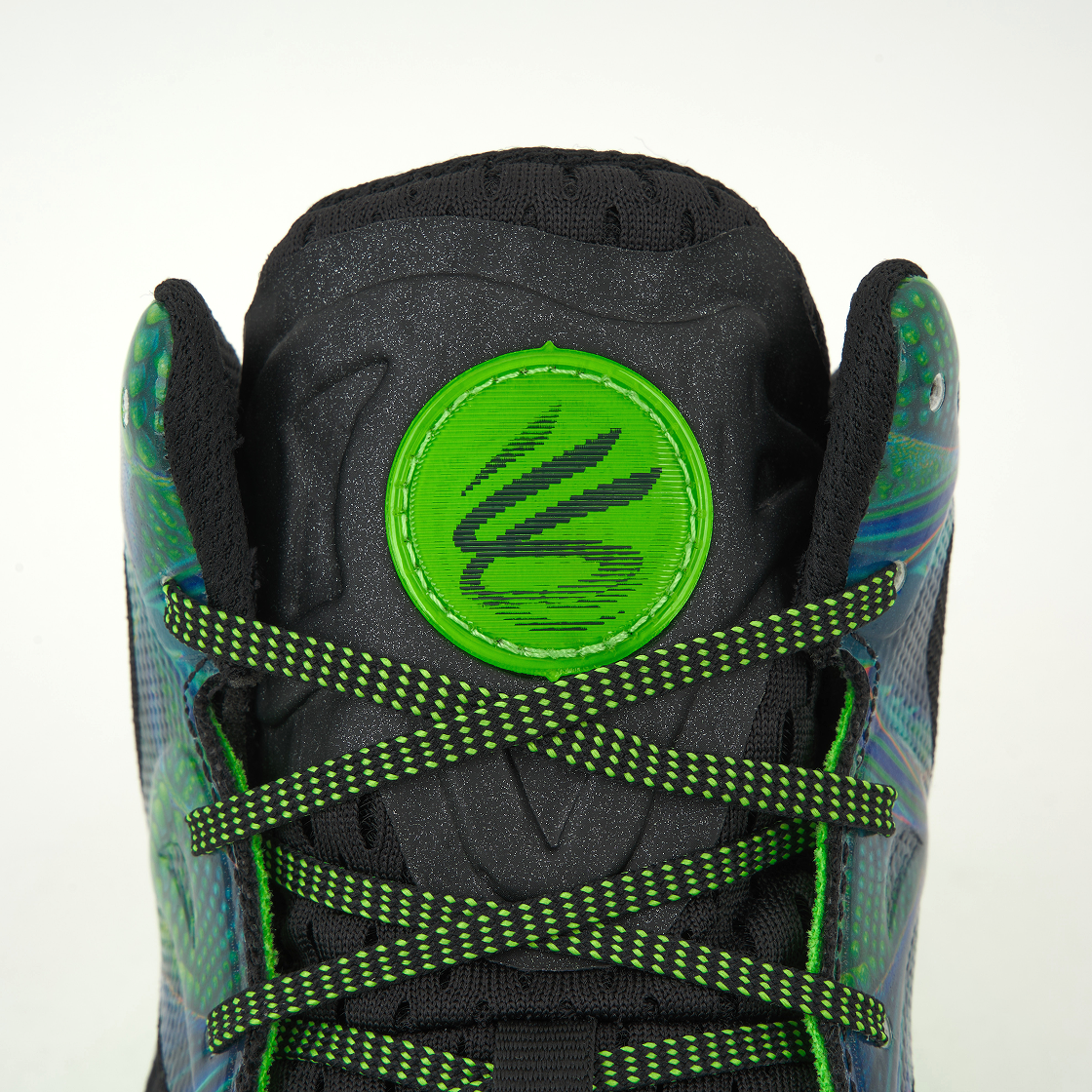언더아머 커리 스폰 플로트로 엑스트러터레스트리얼 하이퍼 그린 블랙(Under Armour Curry Spawn FloTro Extraterrestrial Hyper Green Black) - 7