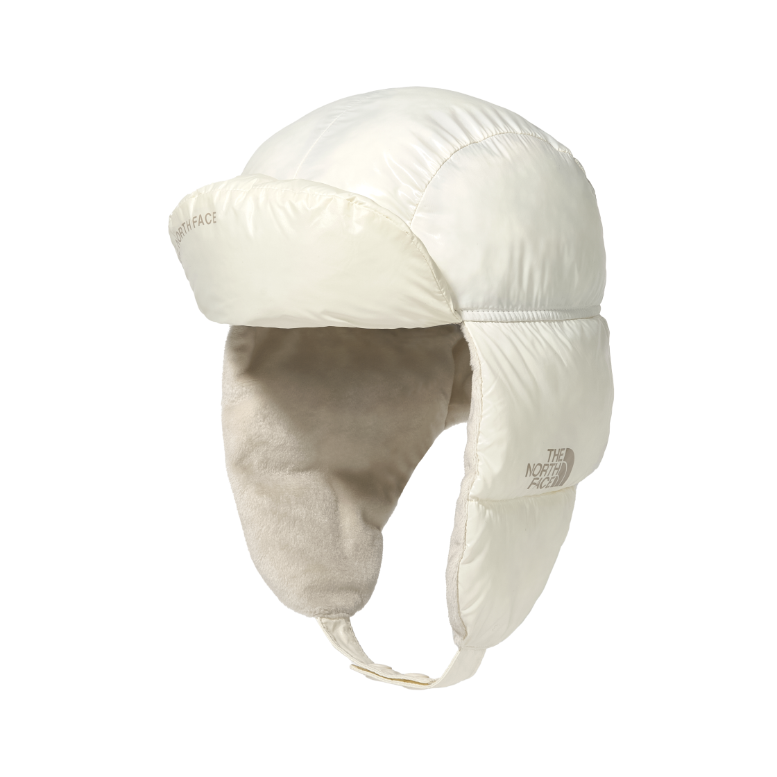 NE3CP54L The North Face White Label T-Ball Earmuff Cap Cream