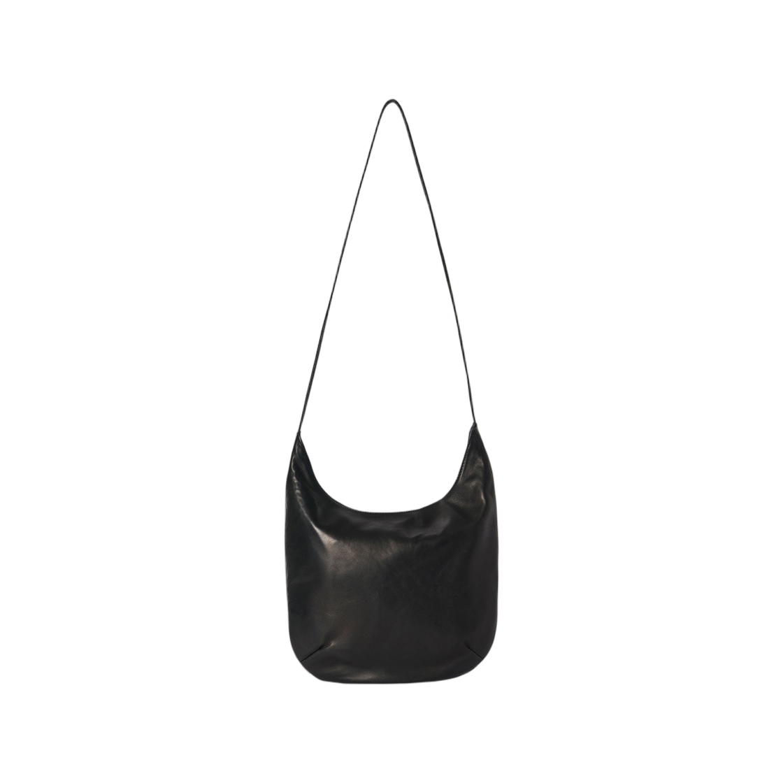 W1878L614BAS The Row N/S Izzy Bag in Leather Black