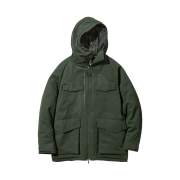 Uniqlo x White Mountaineering WPJ Hybrid Down Oversized Parka Dark Green