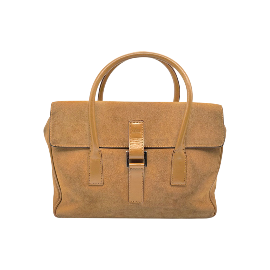 ITLW7P49SKRT Gucci Suede Tote Bag (001998) L890966