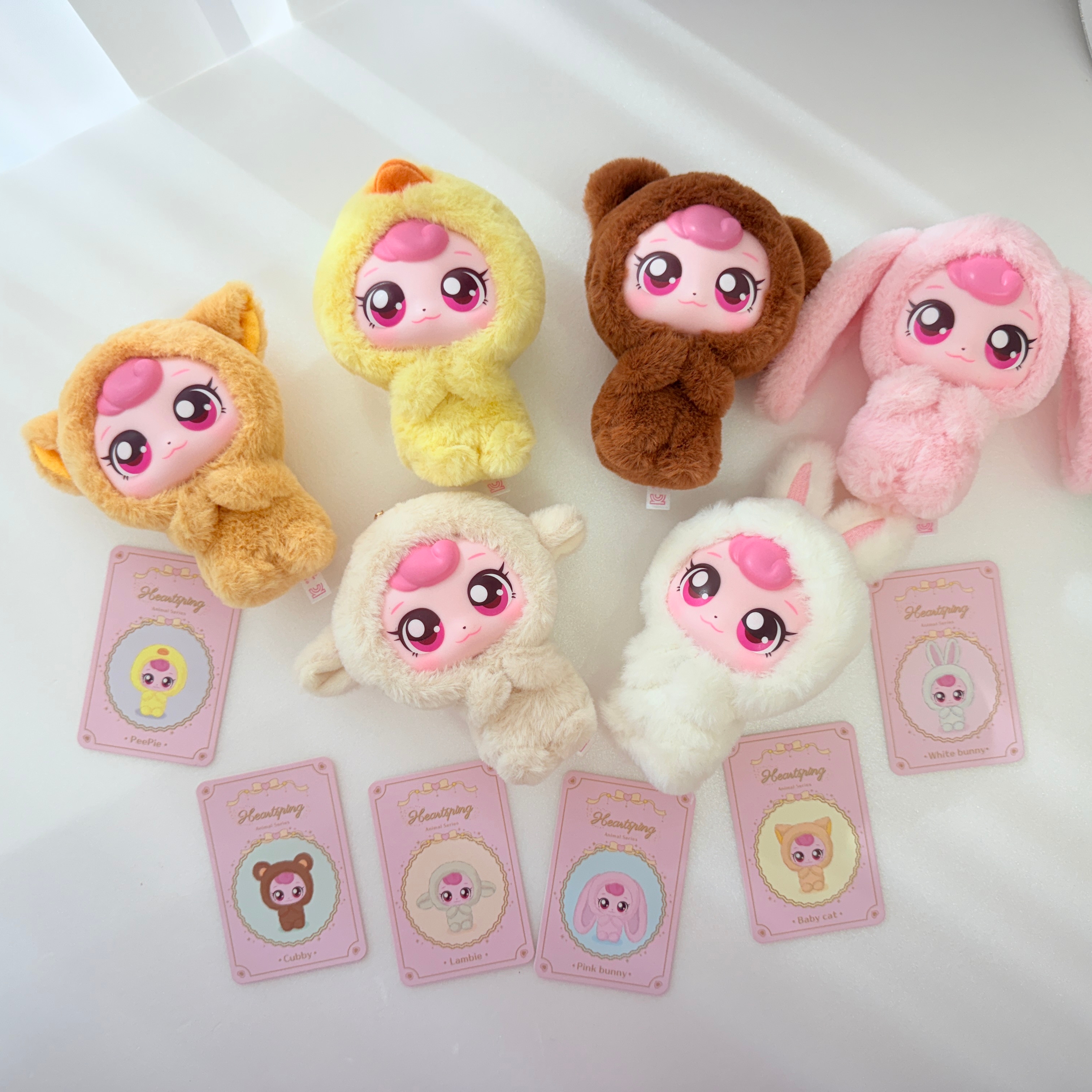 Catch! Teenieping Heartsping Animal Series(6 Blind Boxes) 착용 스타일