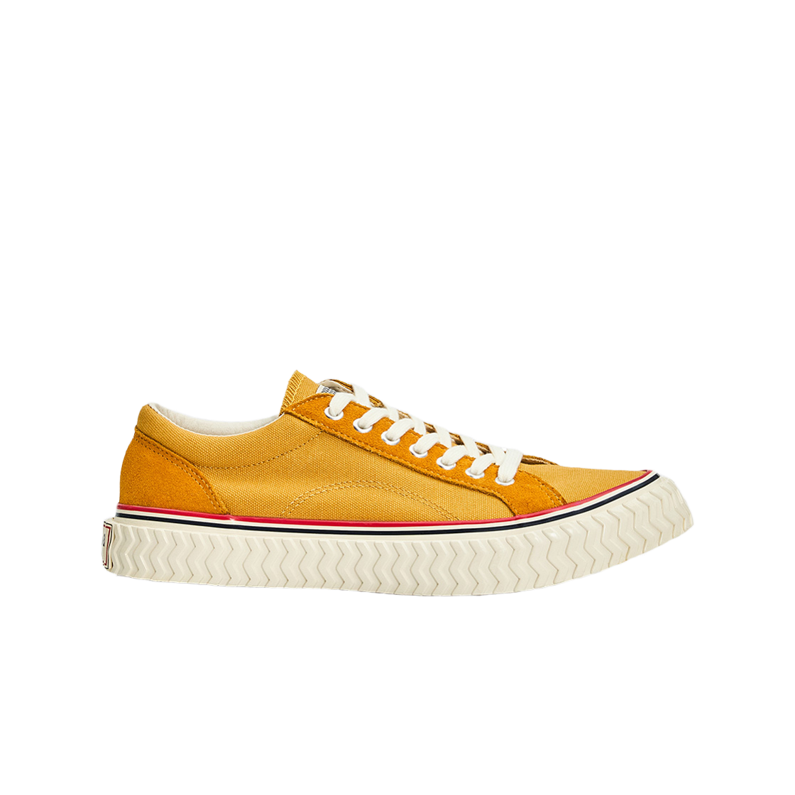 엑셀시오르 2025FW 볼트 레트로 머스타드 화이트 스니커즈 남녀공용 사이즈(Excelsior 2025FW Bolt Retro Mustard White Sneakers Unisex Size)