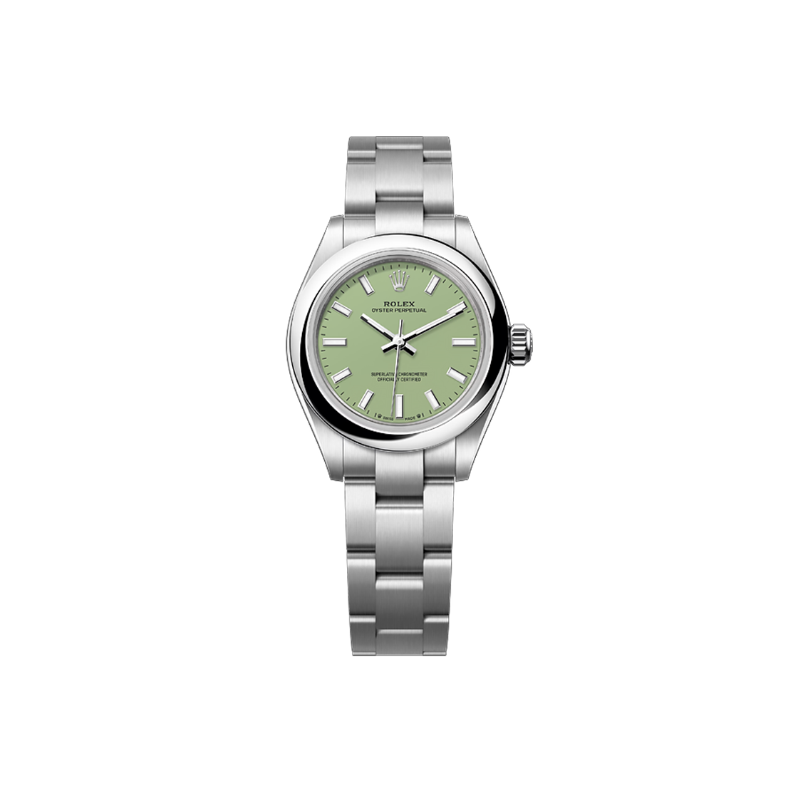 ITPCFJOEN3IA Rolex Oyster Perpetual 28-276200 Pistachio Bar Oyster No. 6987