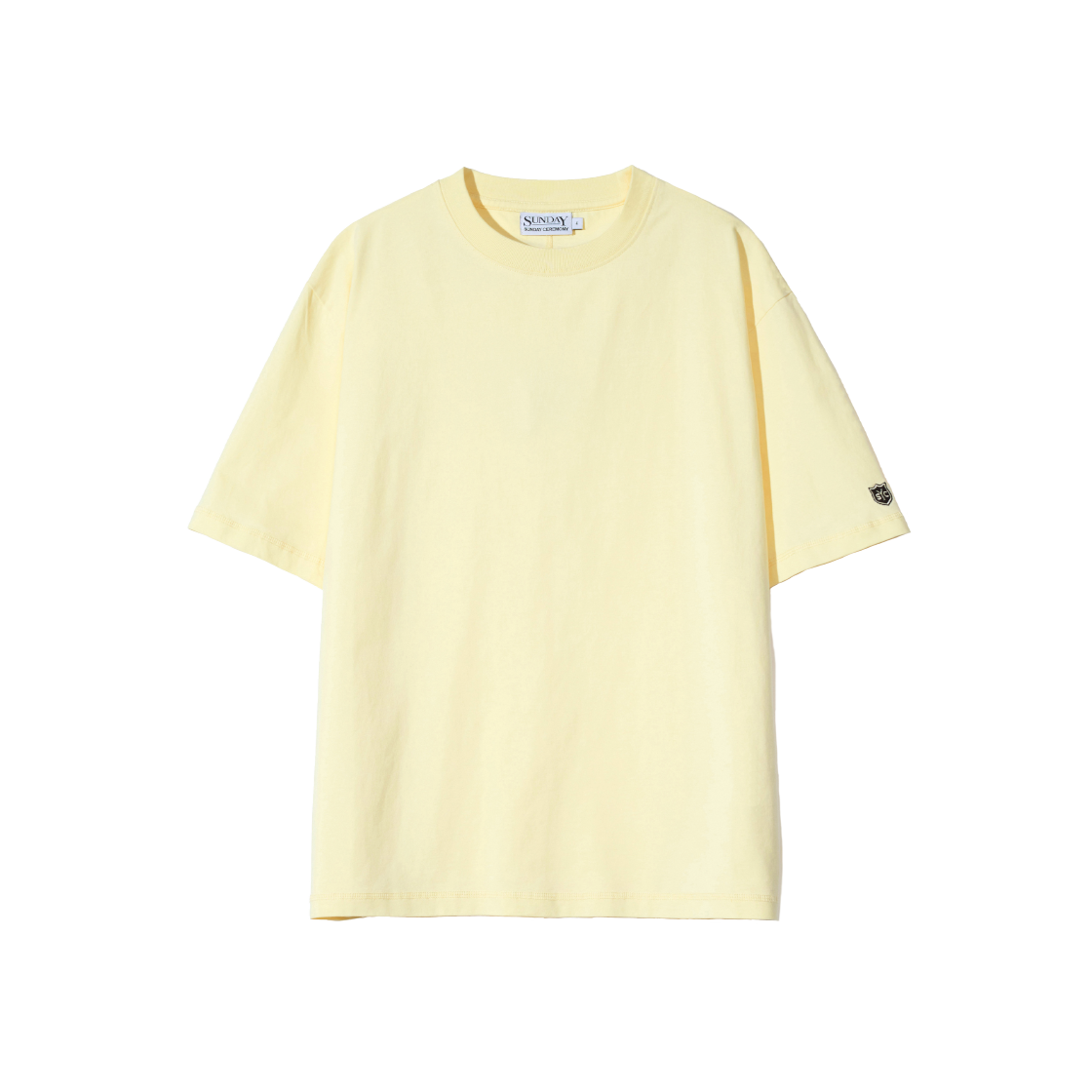 선데이세레머니 SYC 베이직 티 - 레몬(Sunday Ceremony SYC Basic Tee - Lemon)