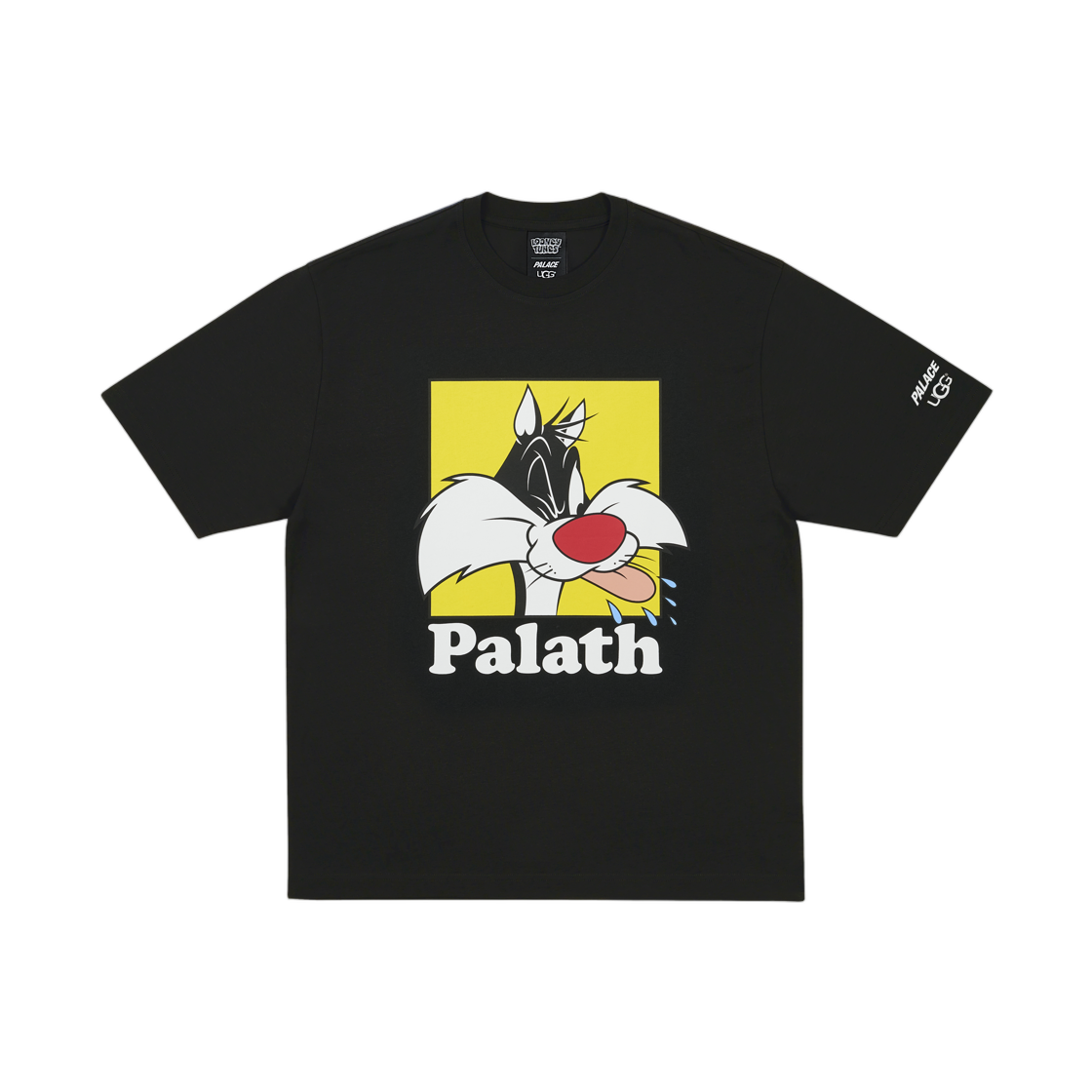 팔라스 x 어그 x 루니 툰 티셔츠 블랙 - 25FW(Palace x UGG x Looney Tunes T-Shirt Black - 25FW)