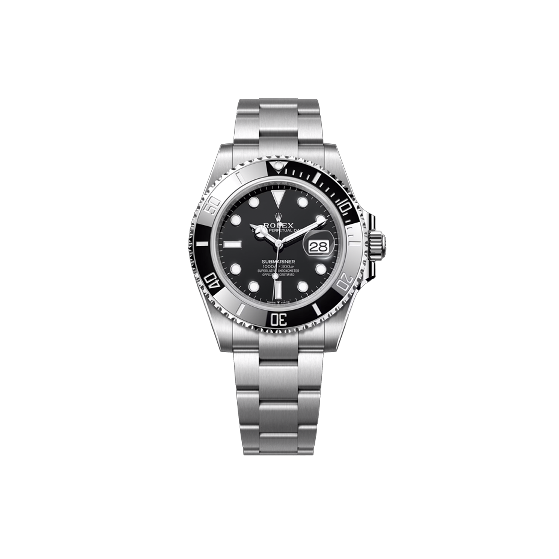 ITJBKBG66L3E Rolex Submariner 41 - 126610LN Black Dial + Dot Oyster No. 7007