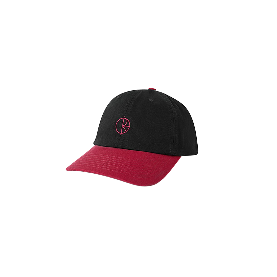 폴라스케이트 스트로크 로고 사이 캡 블랙 레드커런트(Polar Skate Co. Stroke Logo Sai Cap Black Redcurrant)