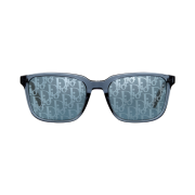 Dior Diortag SU Sunglasses Transparent Rectangular Transparent Navy Blue