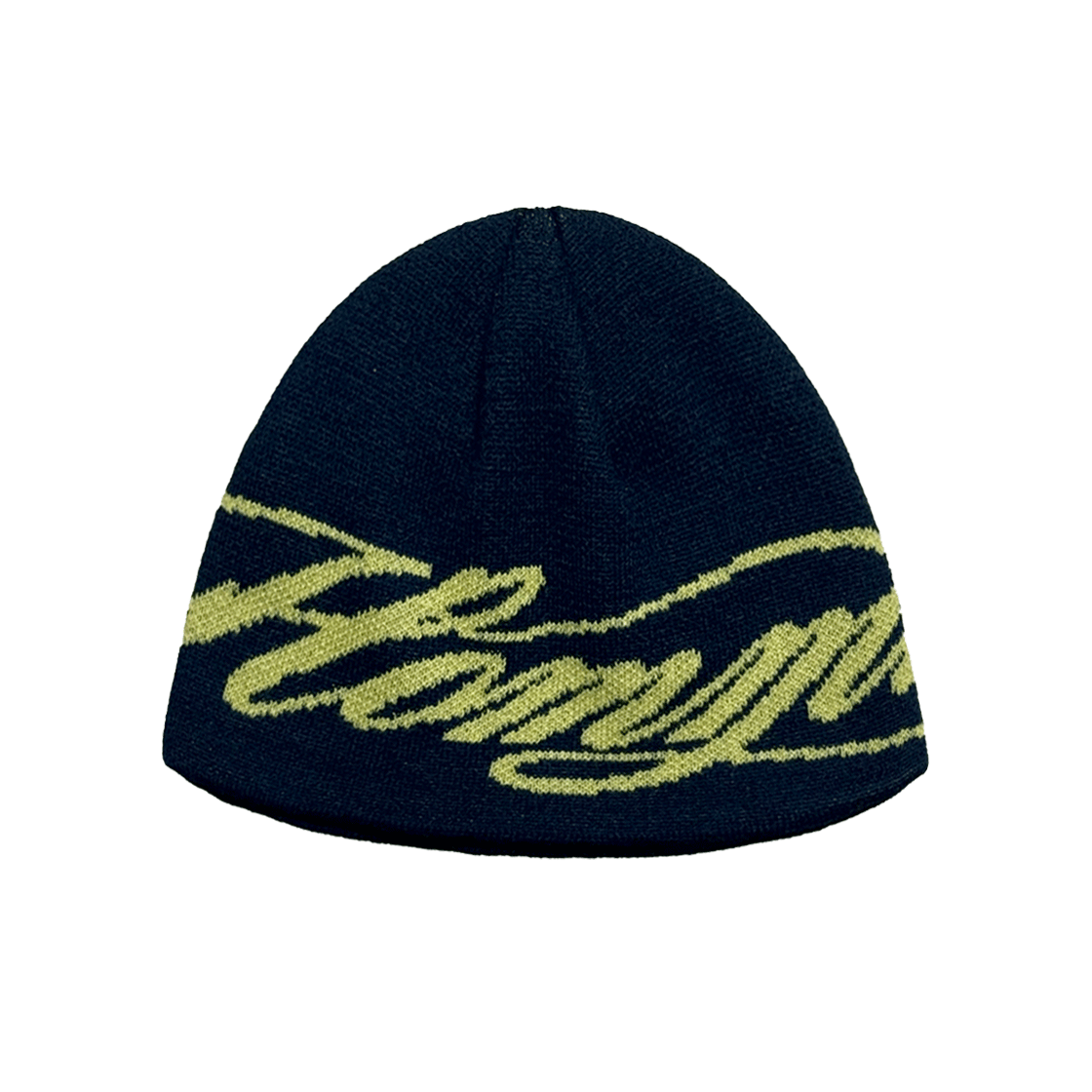 홈리스 로고 스컬리 비니 네이비(Hommless Logo Skully Beanie Navy)