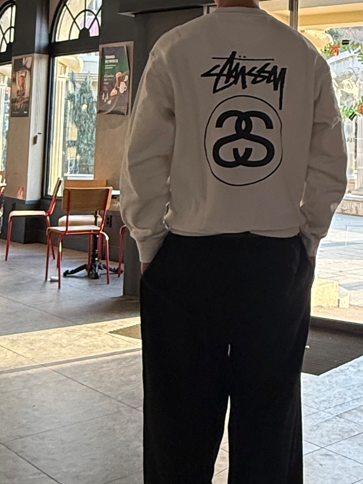 Supreme Corduroy S Logo 6-Panel Black - 23FW, Stussy Stock Link Zip Hoodie Pigment Dyed Natural 착용 스타일 - 1