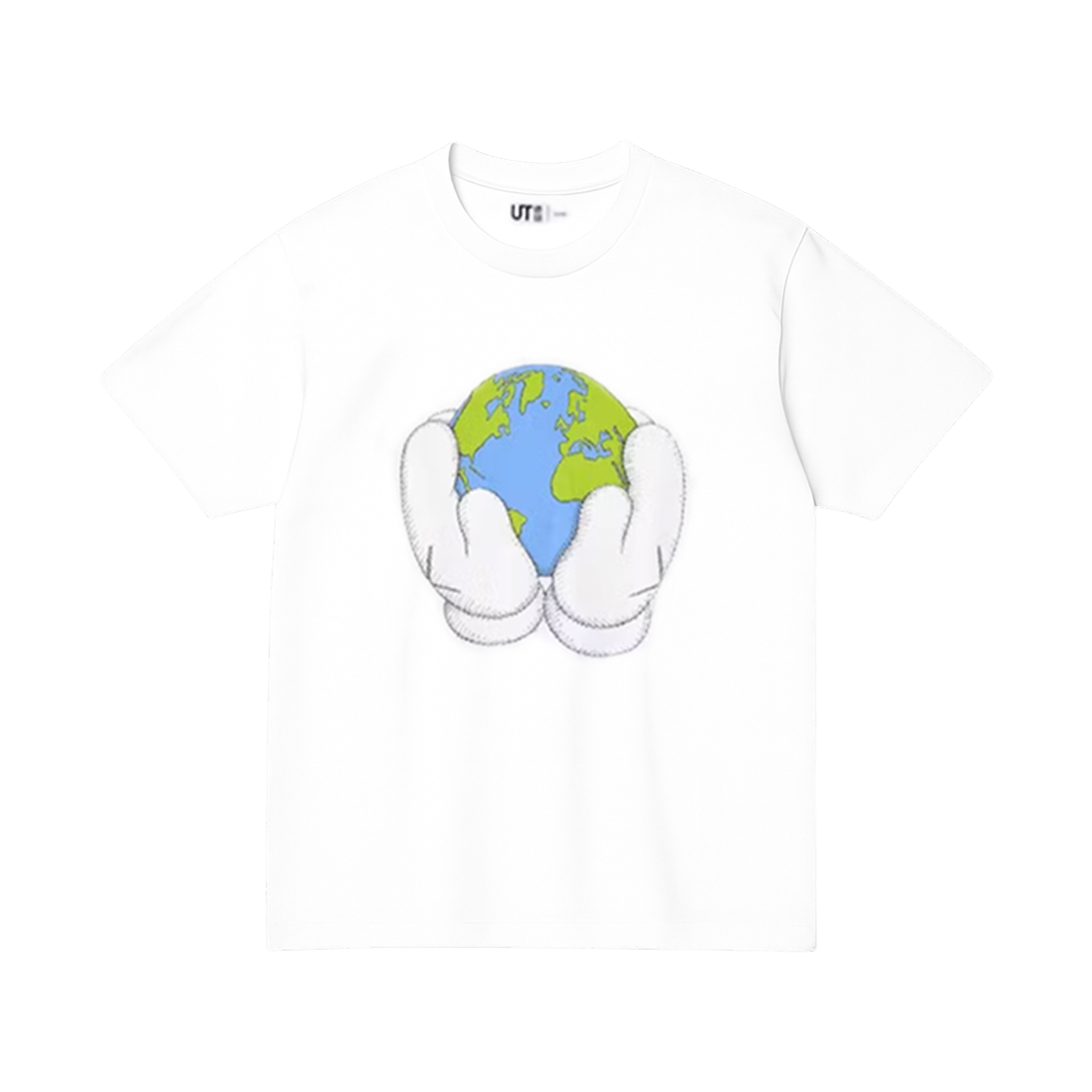 유니클로 x 카우스 피스 포 올 그래픽 티셔츠 화이트 - JP(Uniqlo x Kaws Peace For All Graphic T-Shirt White - JP)