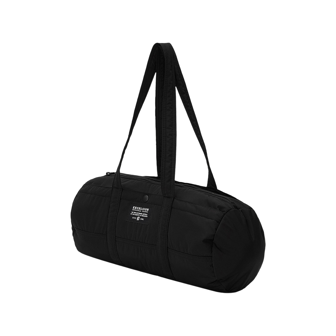ES_E1002NL_BK Excelsior 2025FW Small Roll Black Tote Bag Unisex