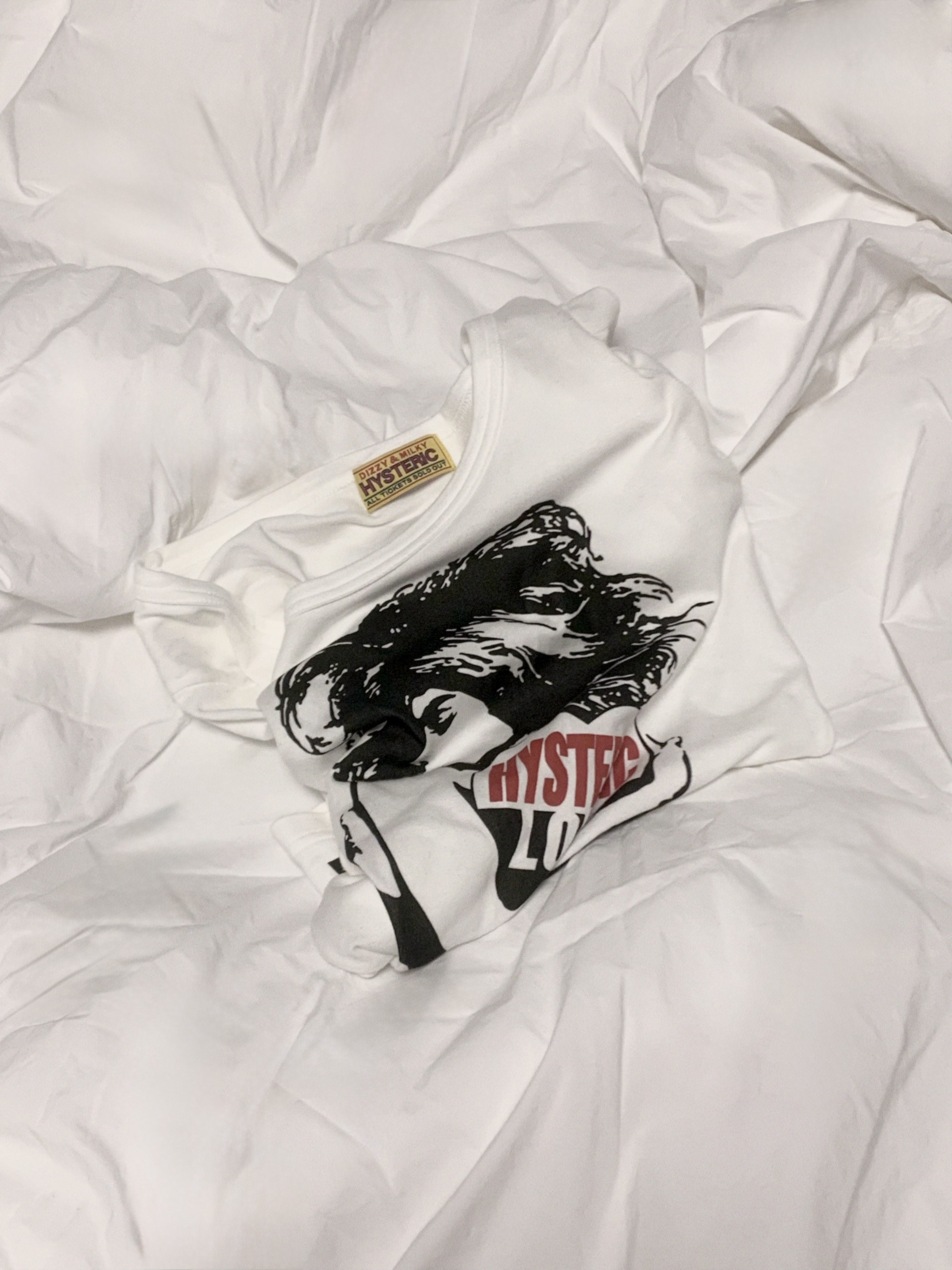Chrome Hearts Boxer Brief Black, (W) Hysteric Glamour Hysteric Love Chibi T-Shirt White 착용 스타일 - 2