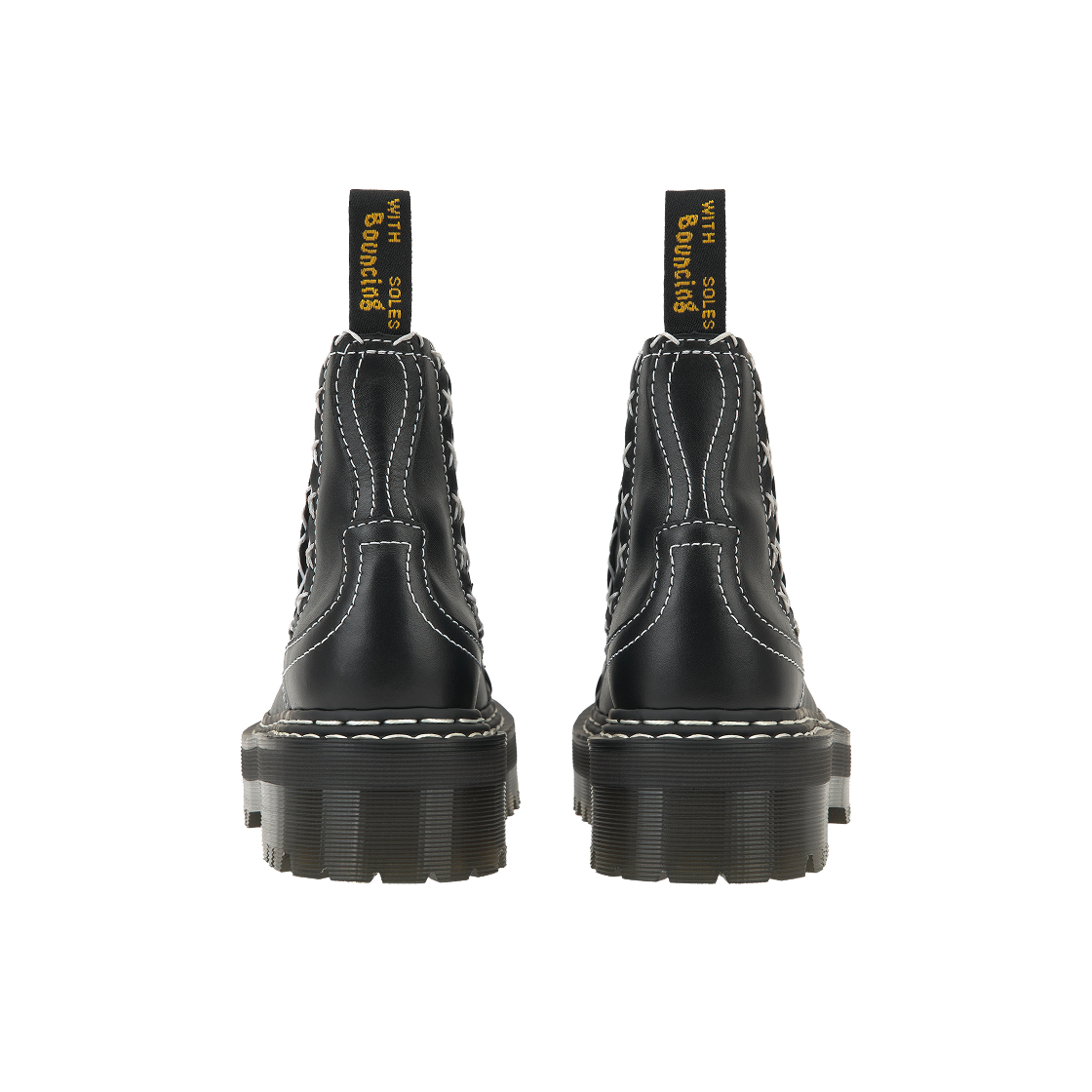 닥터마틴 2976 고딕 아메리카나 레더 플랫폼 첼시 부츠 블랙(Dr. Martens 2976 Gothic Americana Leather Platform Chelsea Boots Black) - 6