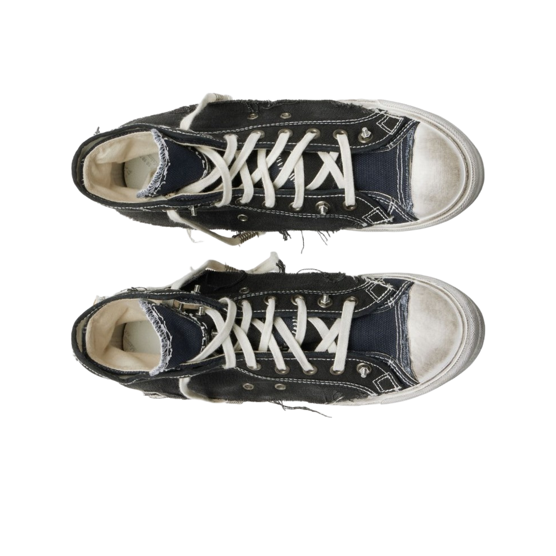 메종 마르지엘라 러브드 투 데스 스니커즈 블루 블랙(Maison Margiela Loved to Death Sneakers Blue Black) - 2