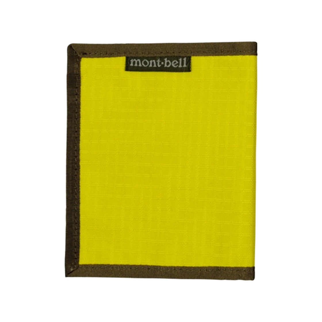 1123768 Montbell Slim Wallet Citron Yellow